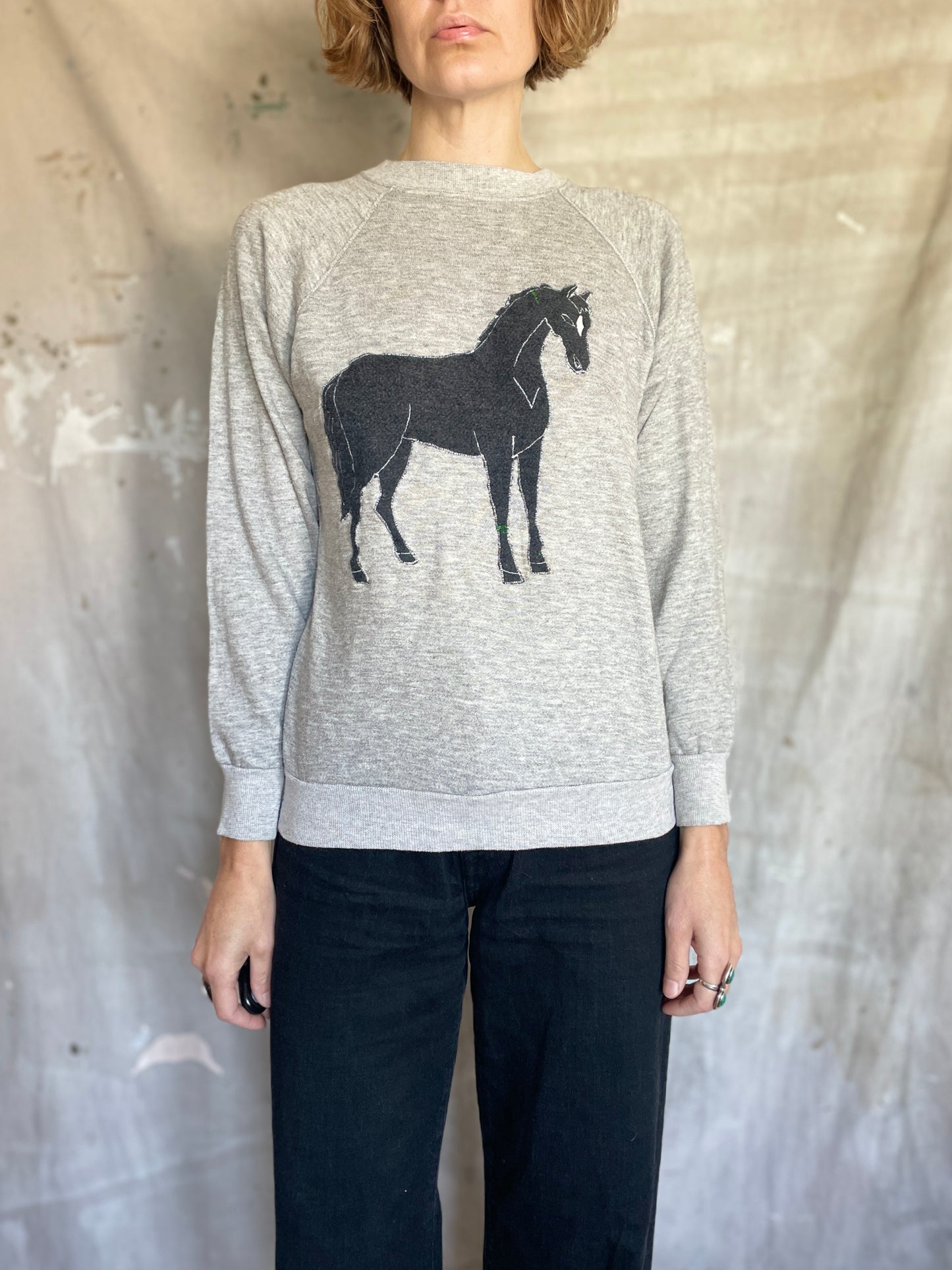 80s Horse Sweatshirt