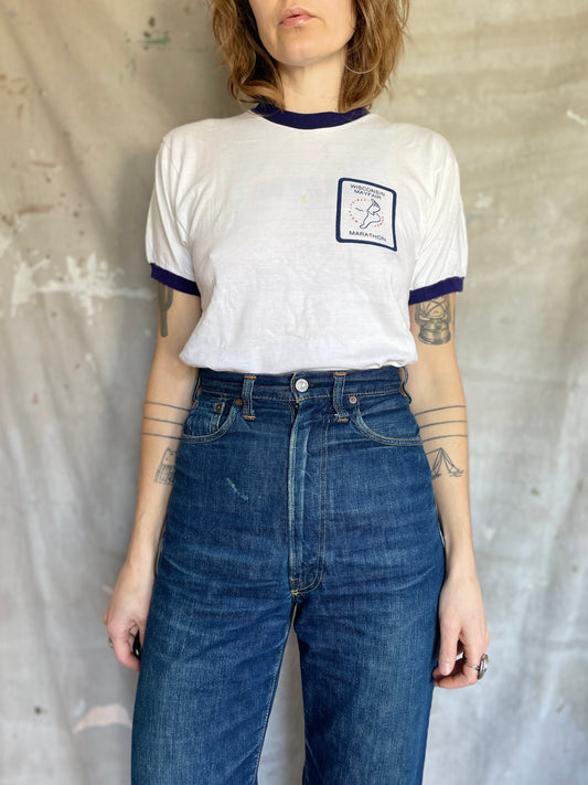 Vintage 70s Wisconsin Mayfair Marathon Tee