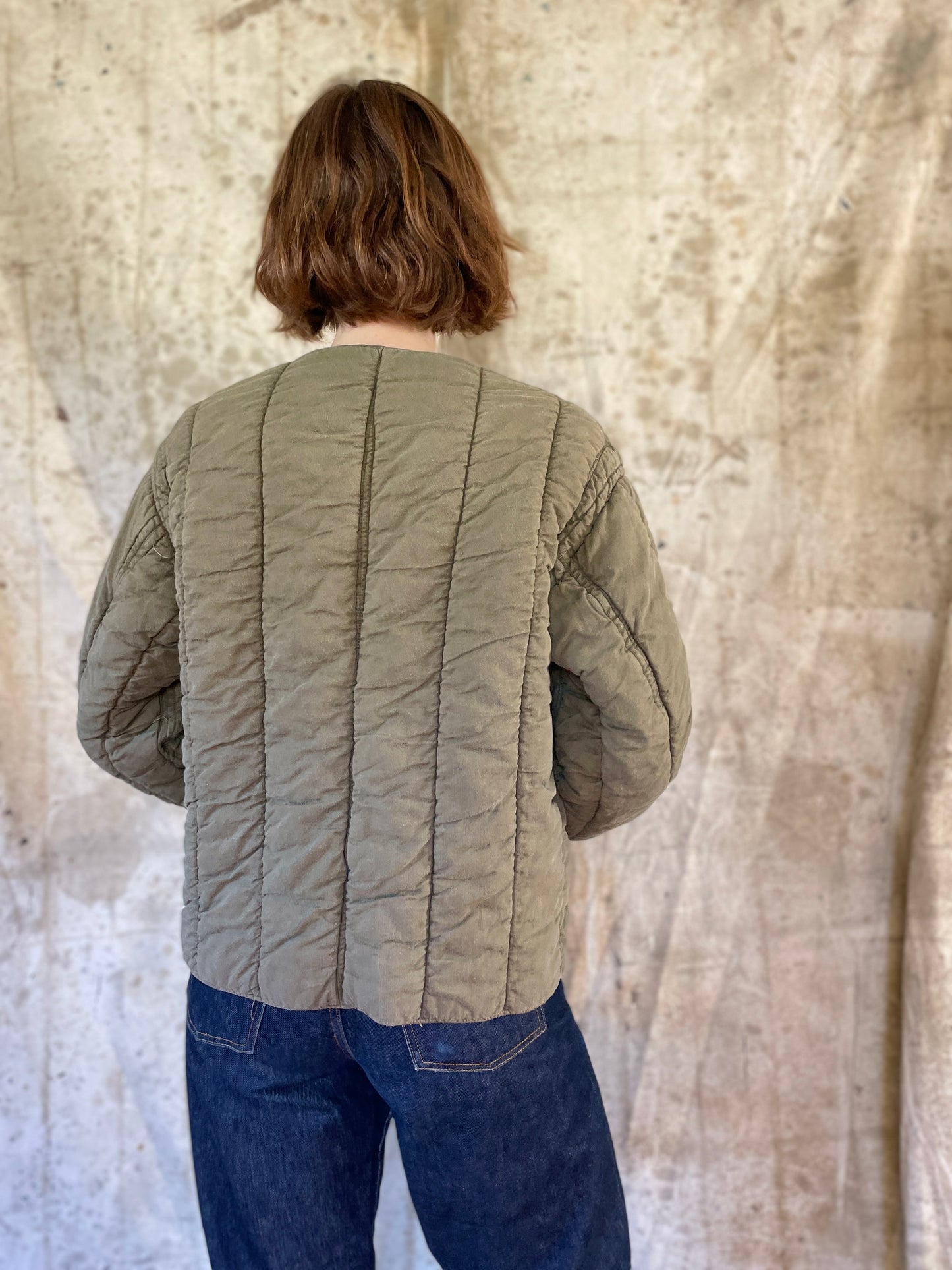 70s Czech Quilted Liner Jacket