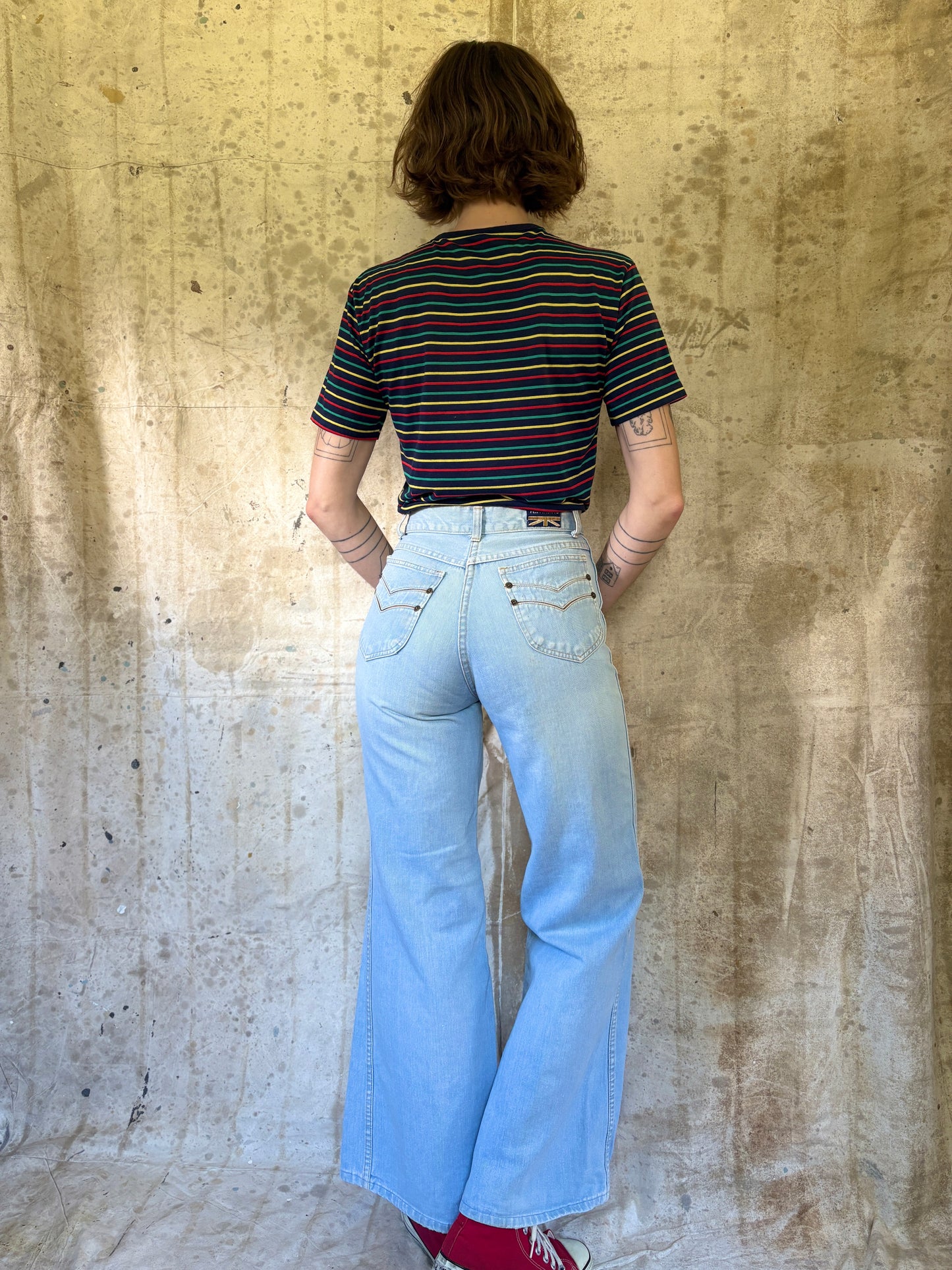 Vintage 70s Pentimento Wide Leg Jeans