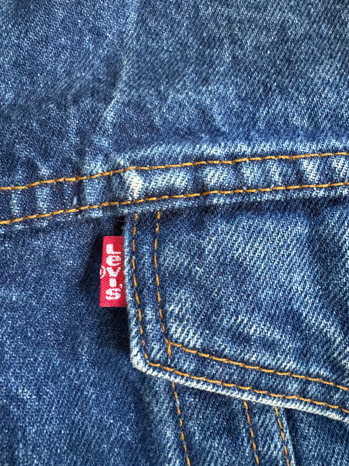 80s Sherpa Lined Levi’s Trucker Jean Jacket