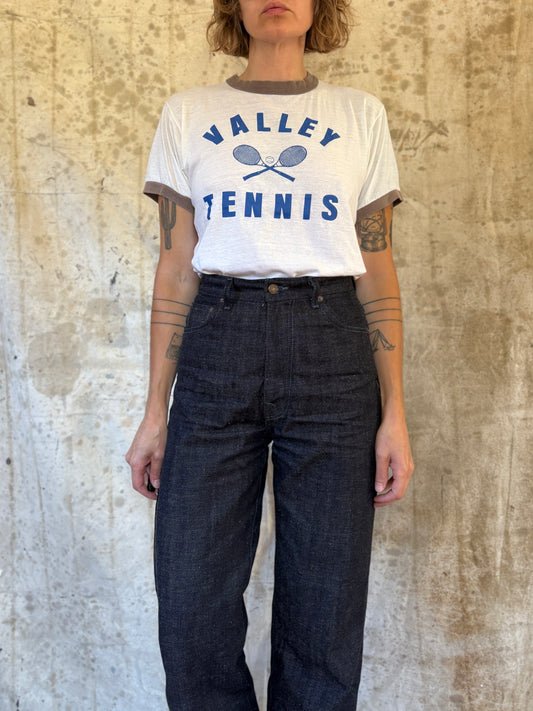 Vintage Valley Tennis Ringer Tee