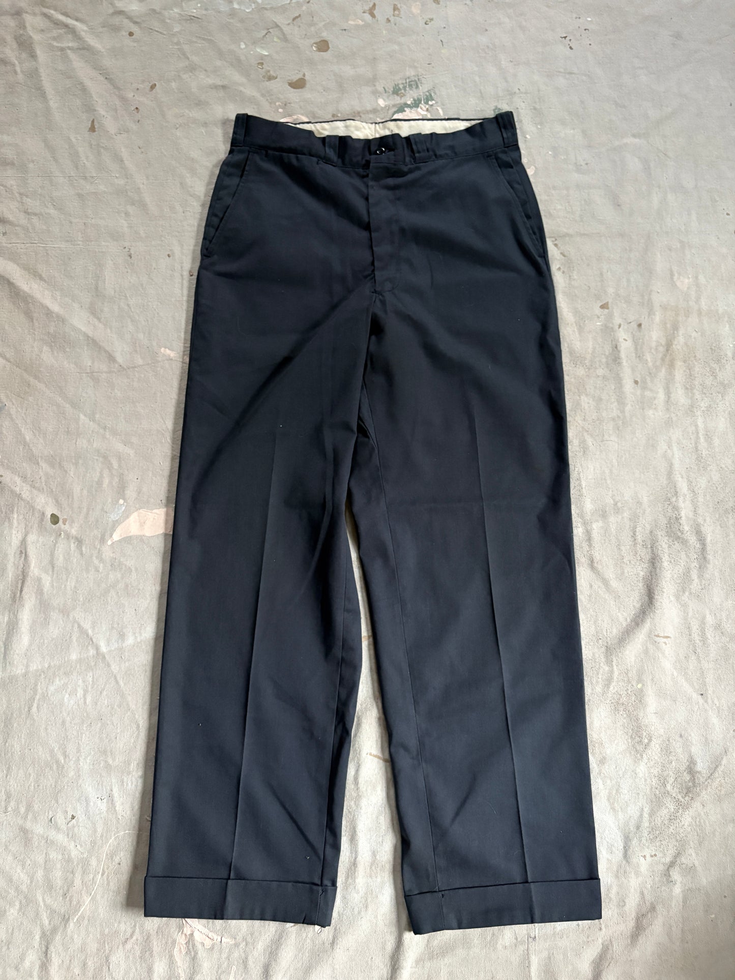 70s Big Mac Penn-Prest Blue Slacks