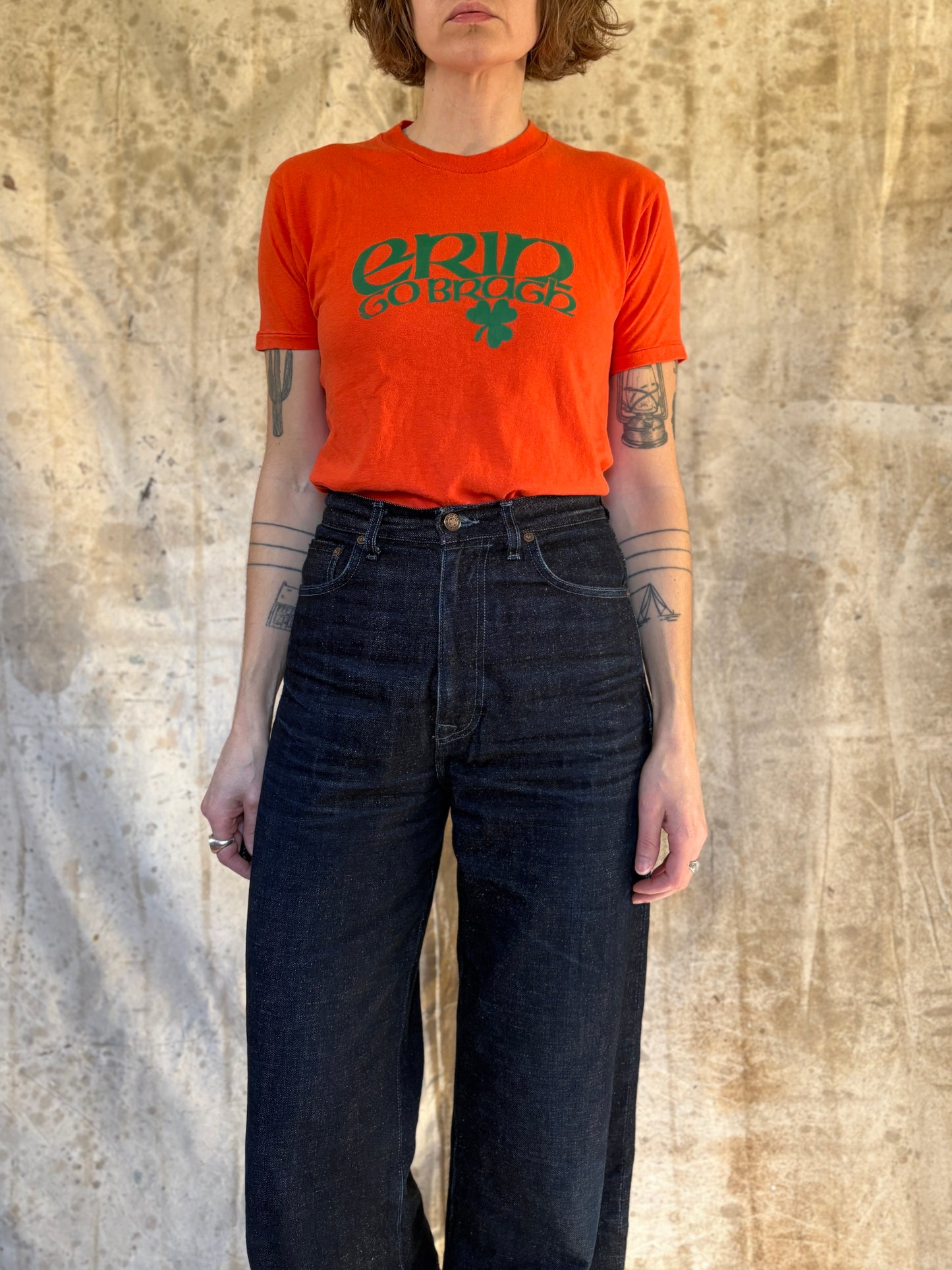 Vintage 80s Erin Go Bragh Ireland Forever Tee