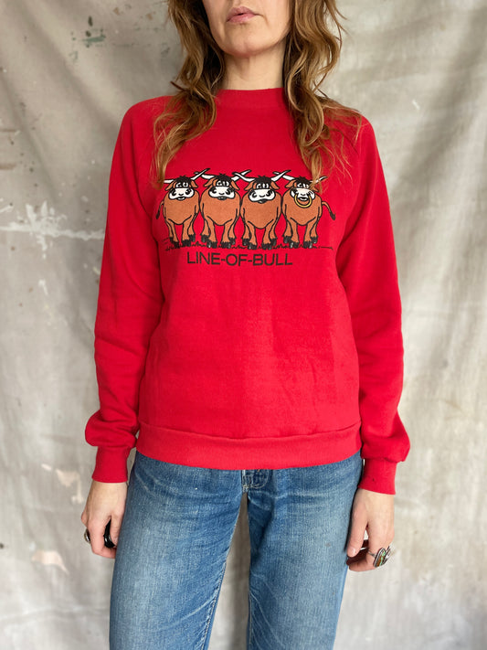 80s Line Of Bull Sweatshirt