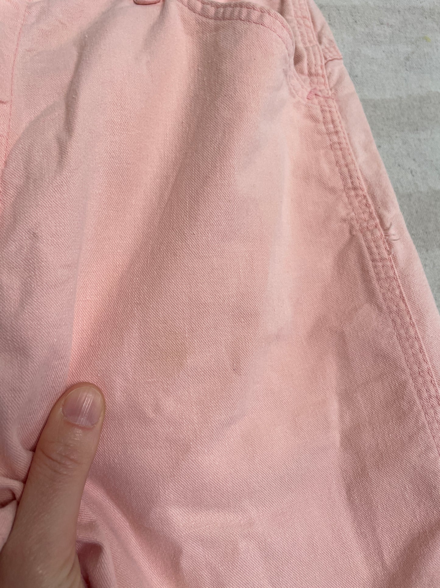 80s Pale Pink DeeCee Carpenter Pants