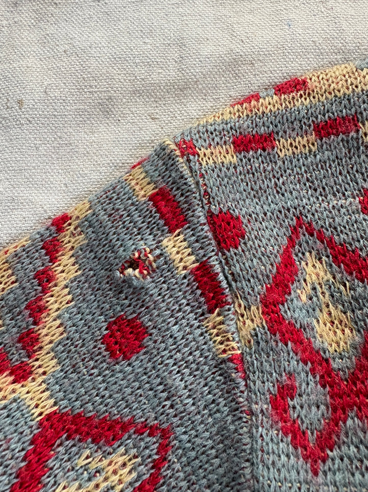 40s/50s Geometric Sweater