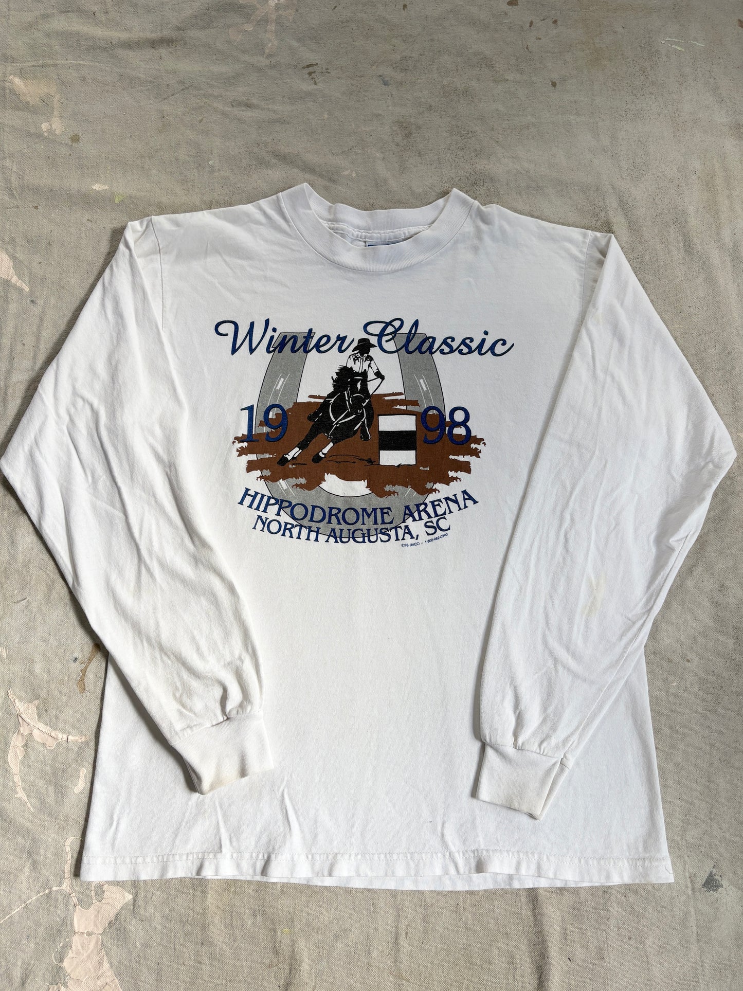 Vintage 1998 Winter Classic Hippodrome Arena Long Sleeve Tee