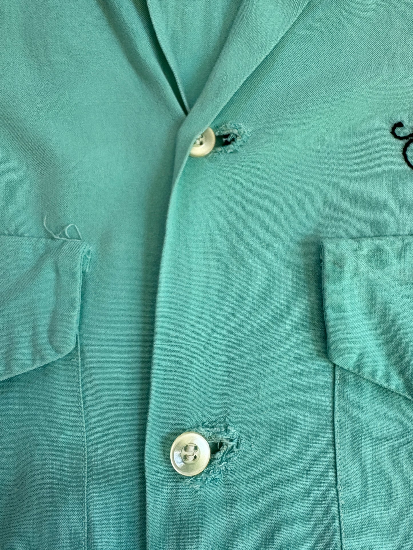 50s Pan Imperial Bowling Shirt