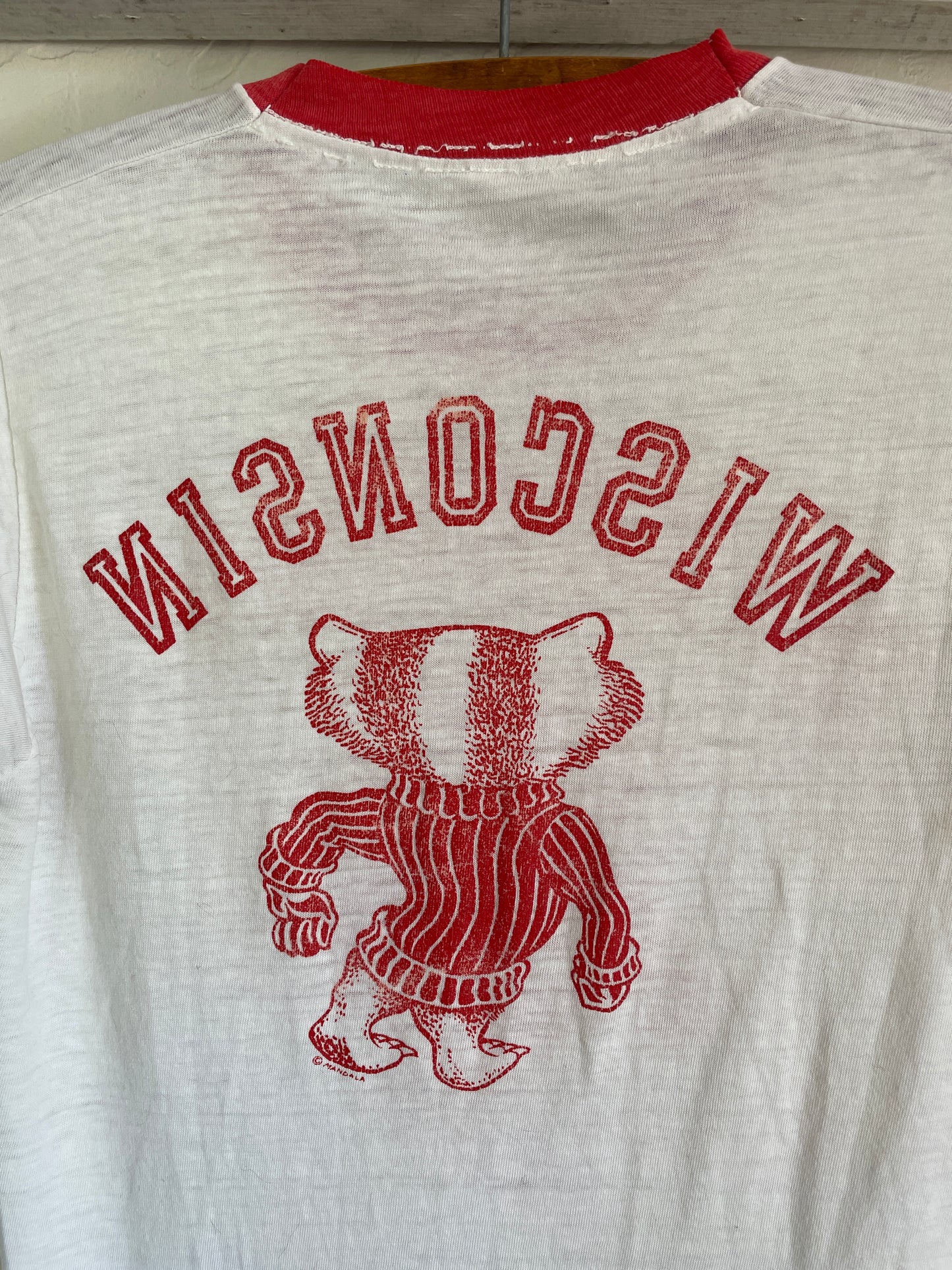 80s Wisconsin Badgers Tee