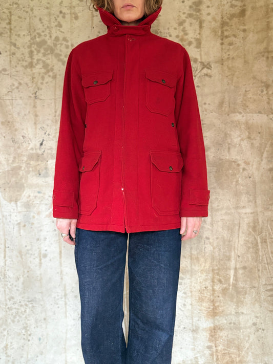 50s Woolrich Wool Hunting Coat