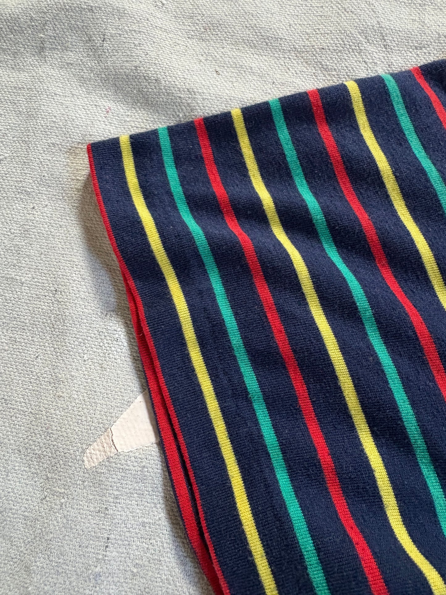 Vintage 80s Playboy Rainbow Striped Tee