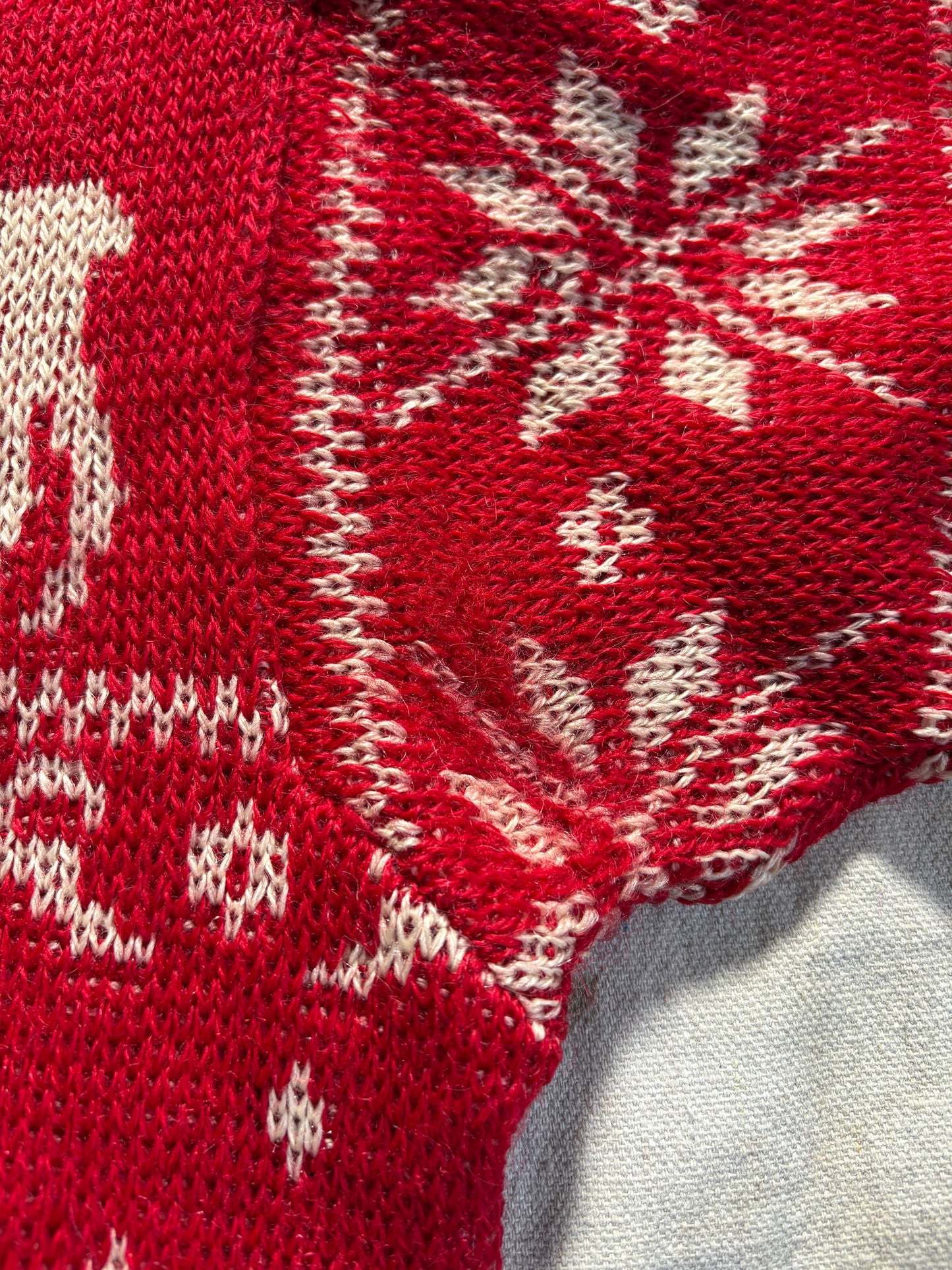 50s Jantzen Reindeer Holiday Sweater