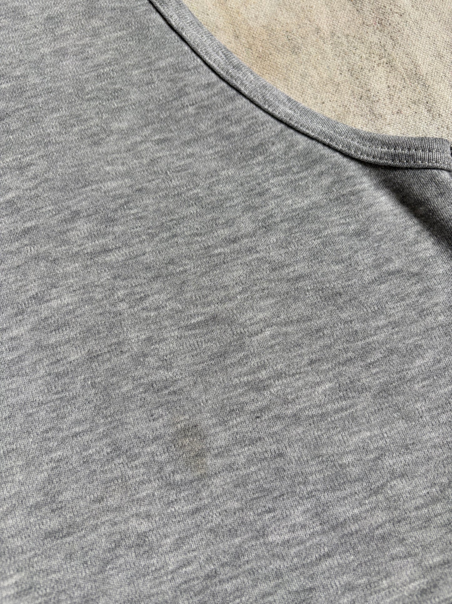 90s Blank Grey Bike Tank Top