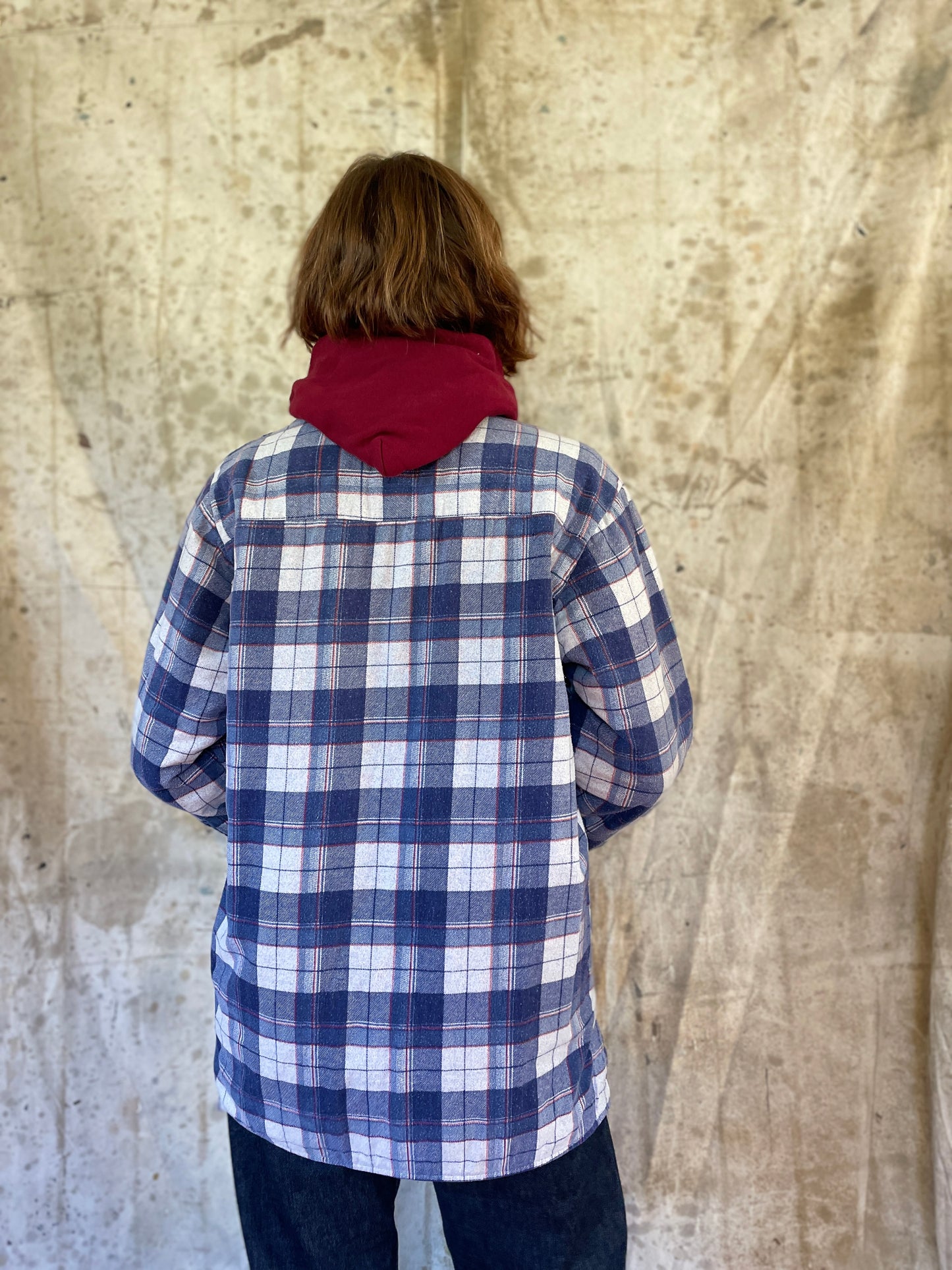 90s Quilt Lined Flannel Shirt