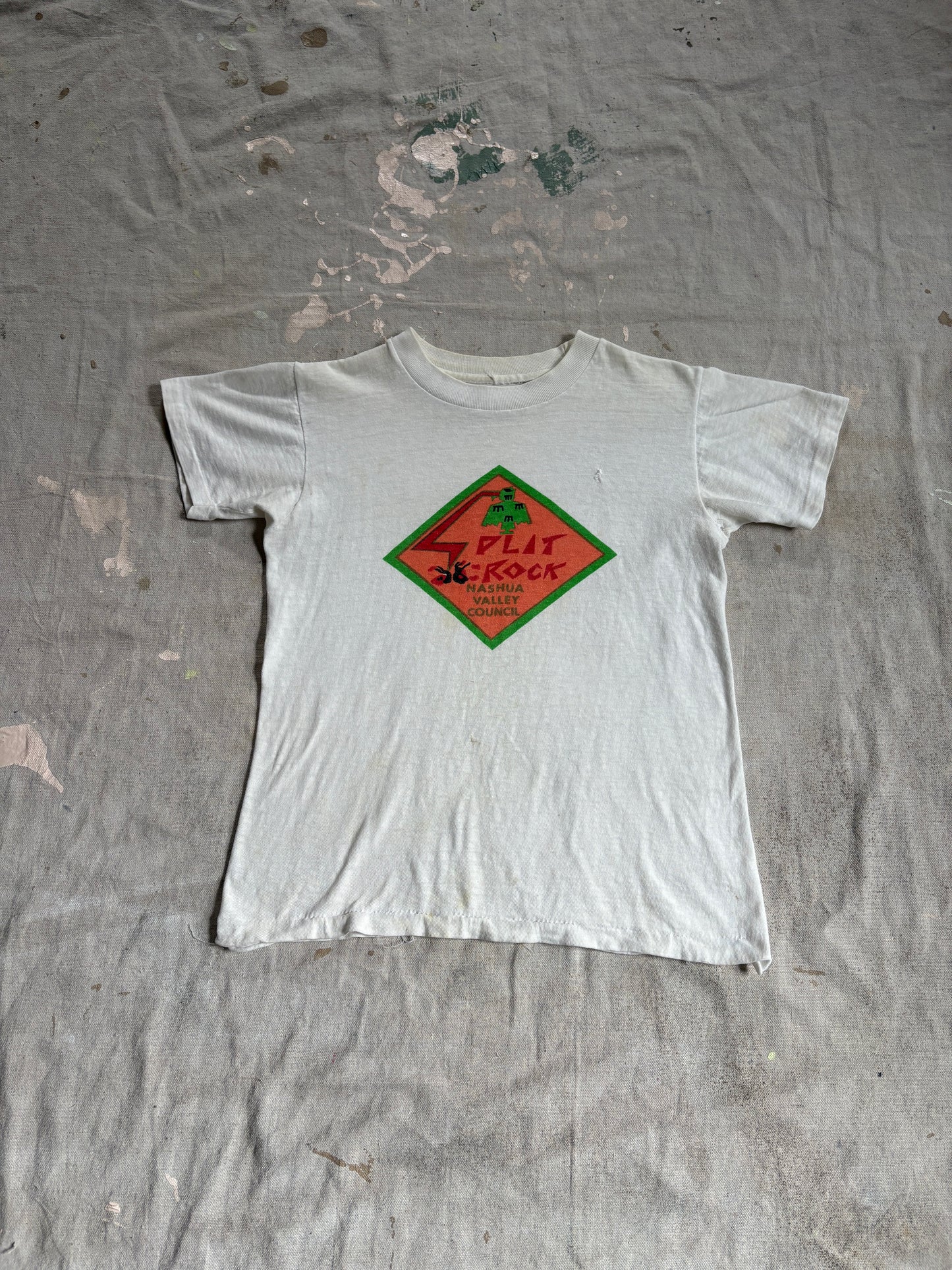 Vintage 60s BSA Split Rock Nashua Valley Council Tee