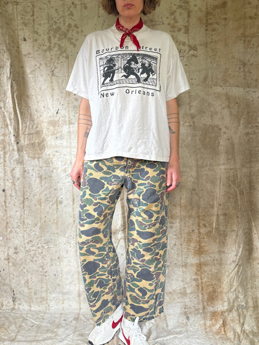 Vintage 80s Duck Camo Pants