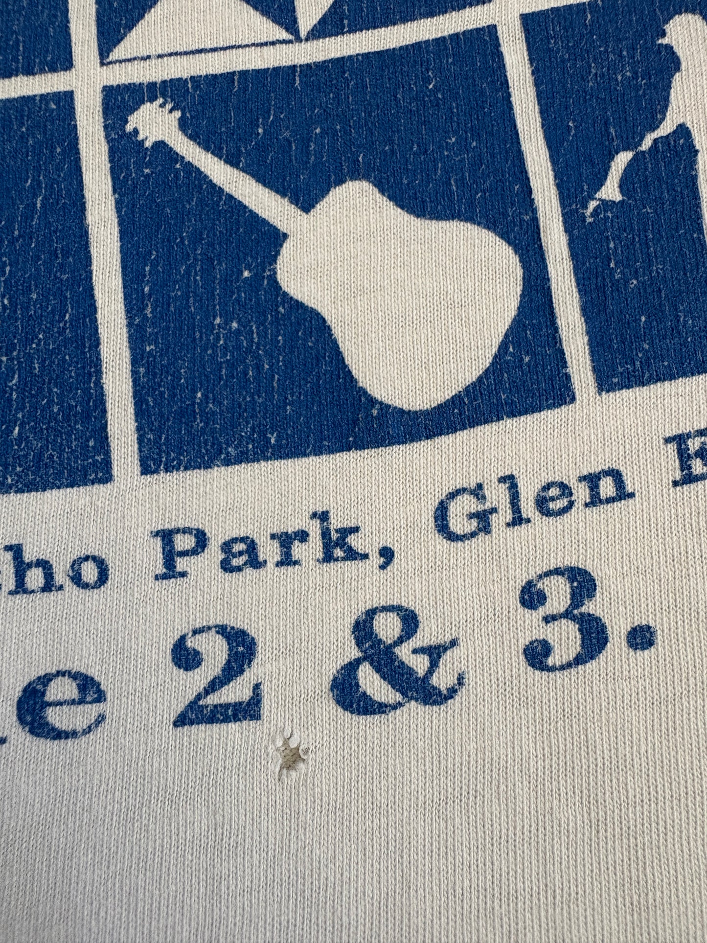 Vintage 1990 Folk Festival Glen Echo Park Tee