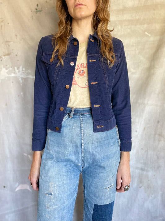 80s Corduroy Wrangler Trucker Jacket