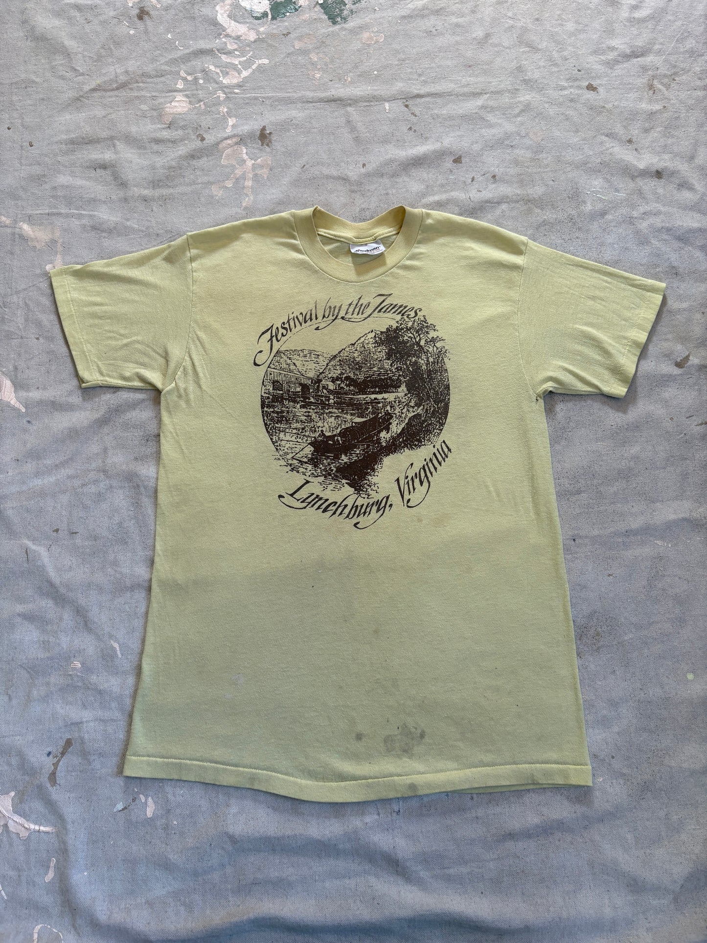 Vintage 80s Festival By The James Lynchburg Virginia Tee