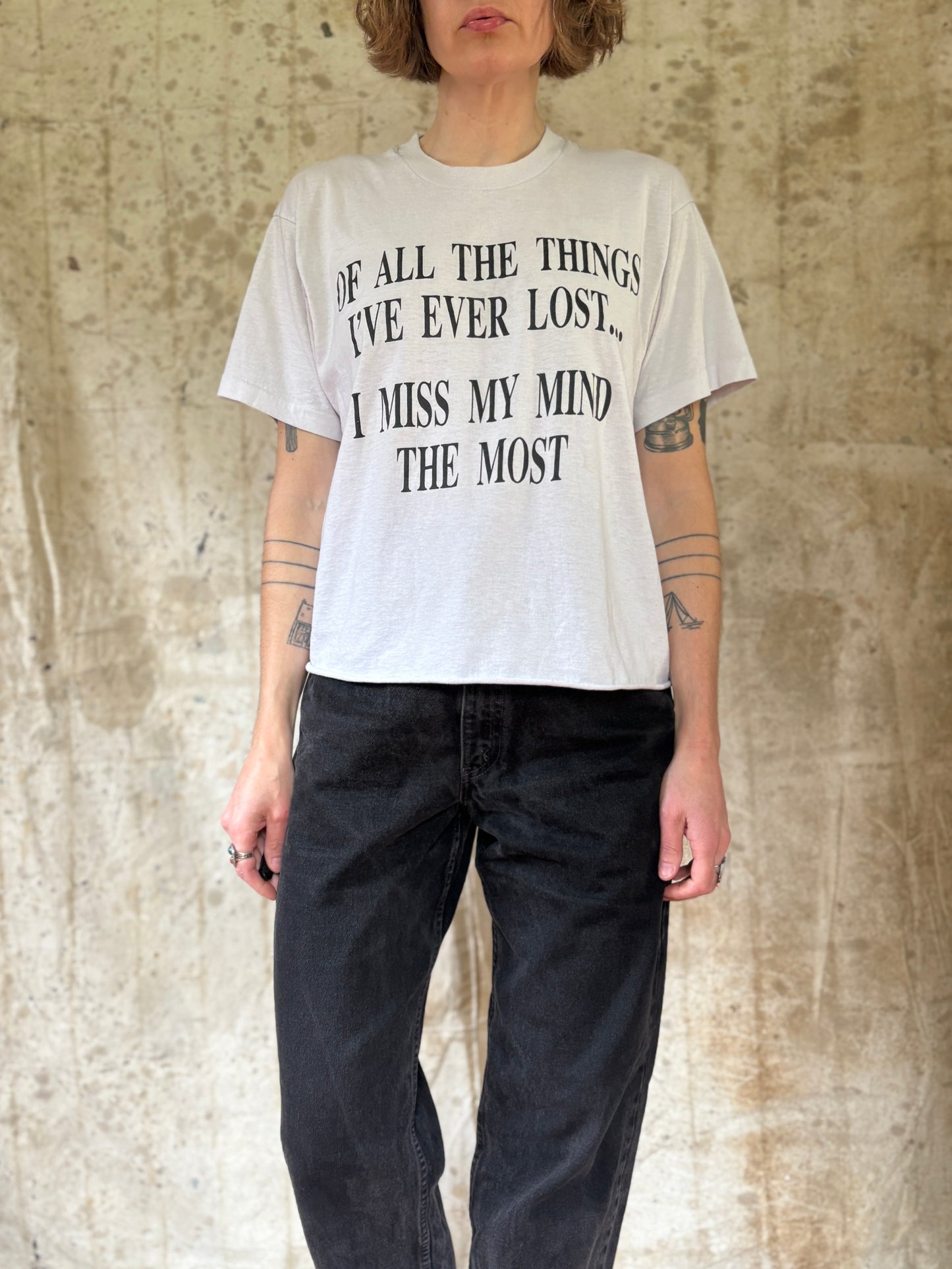 Vintage 80s Lost My Mind Tee