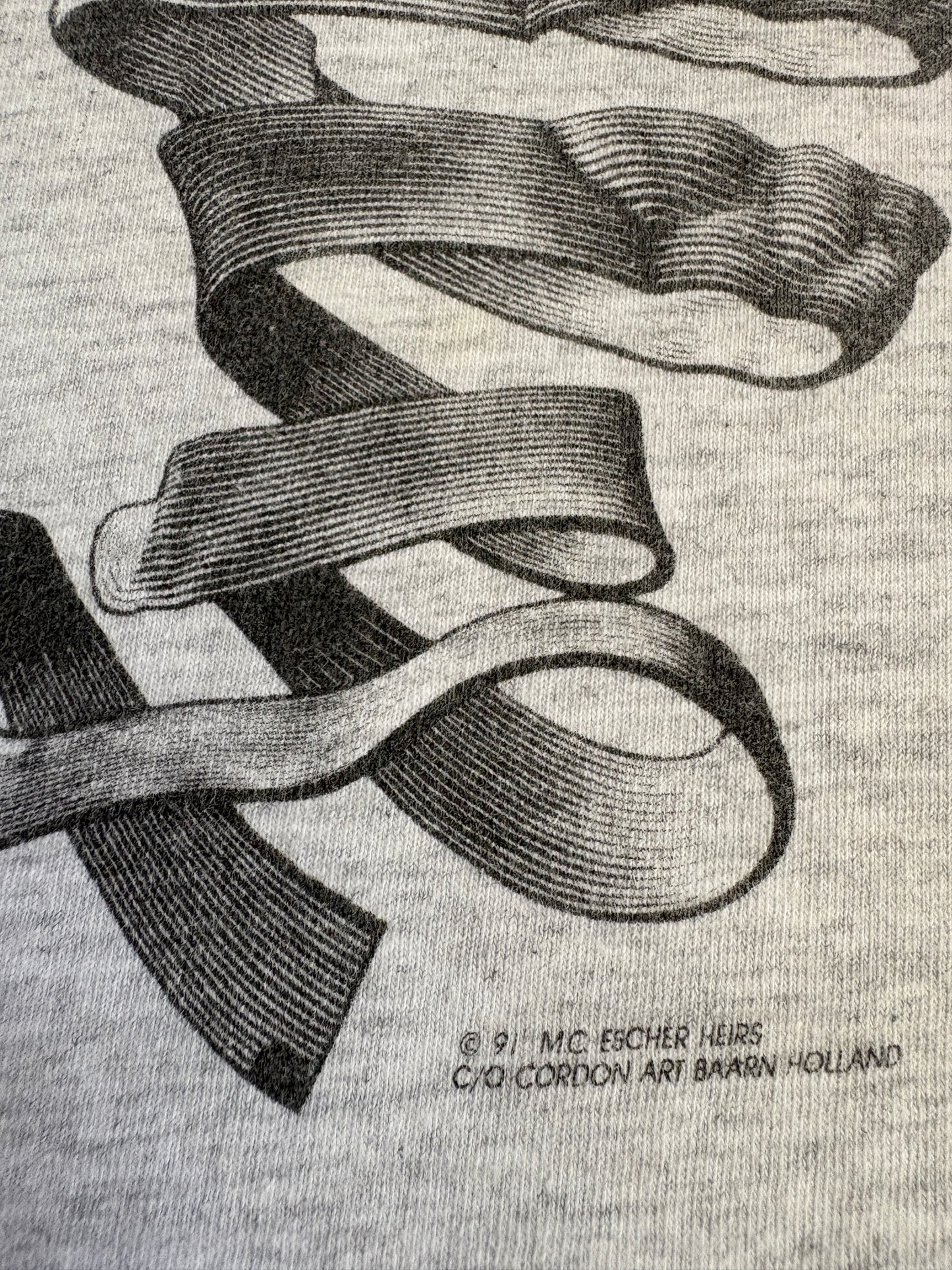 Vintage 90s MC Escher Long Sleeve Tee