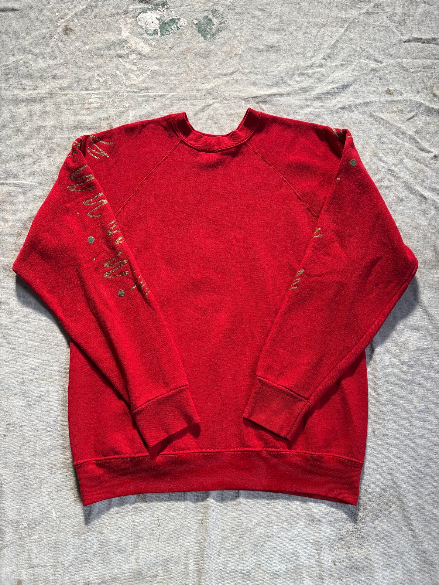 Vintage 80s Holiday Lights “Ugly Christmas” Sweatshirt