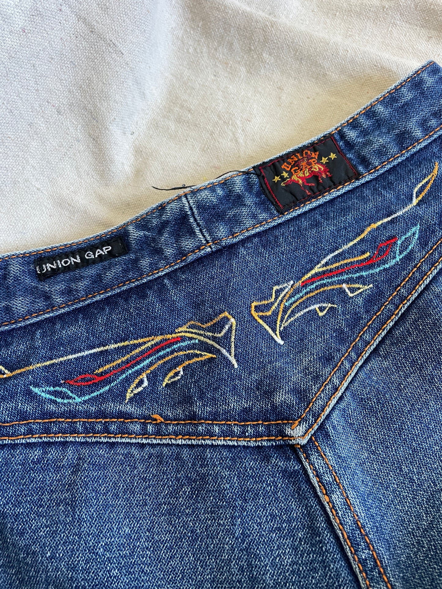 70s Union Gap Wide Leg Jeans