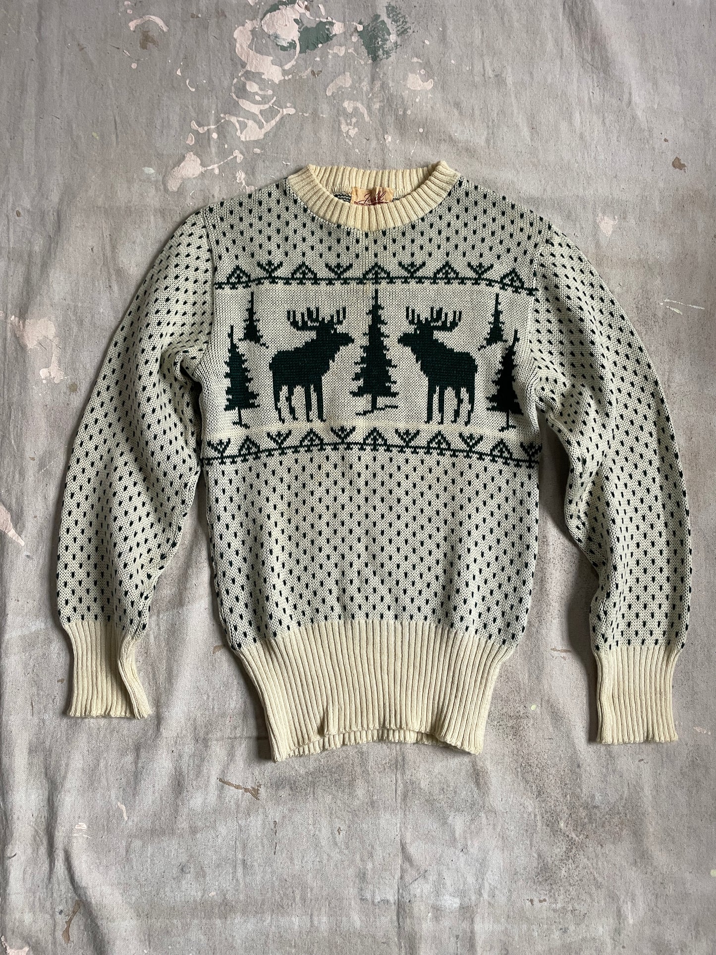 50s Reindeer Sweater