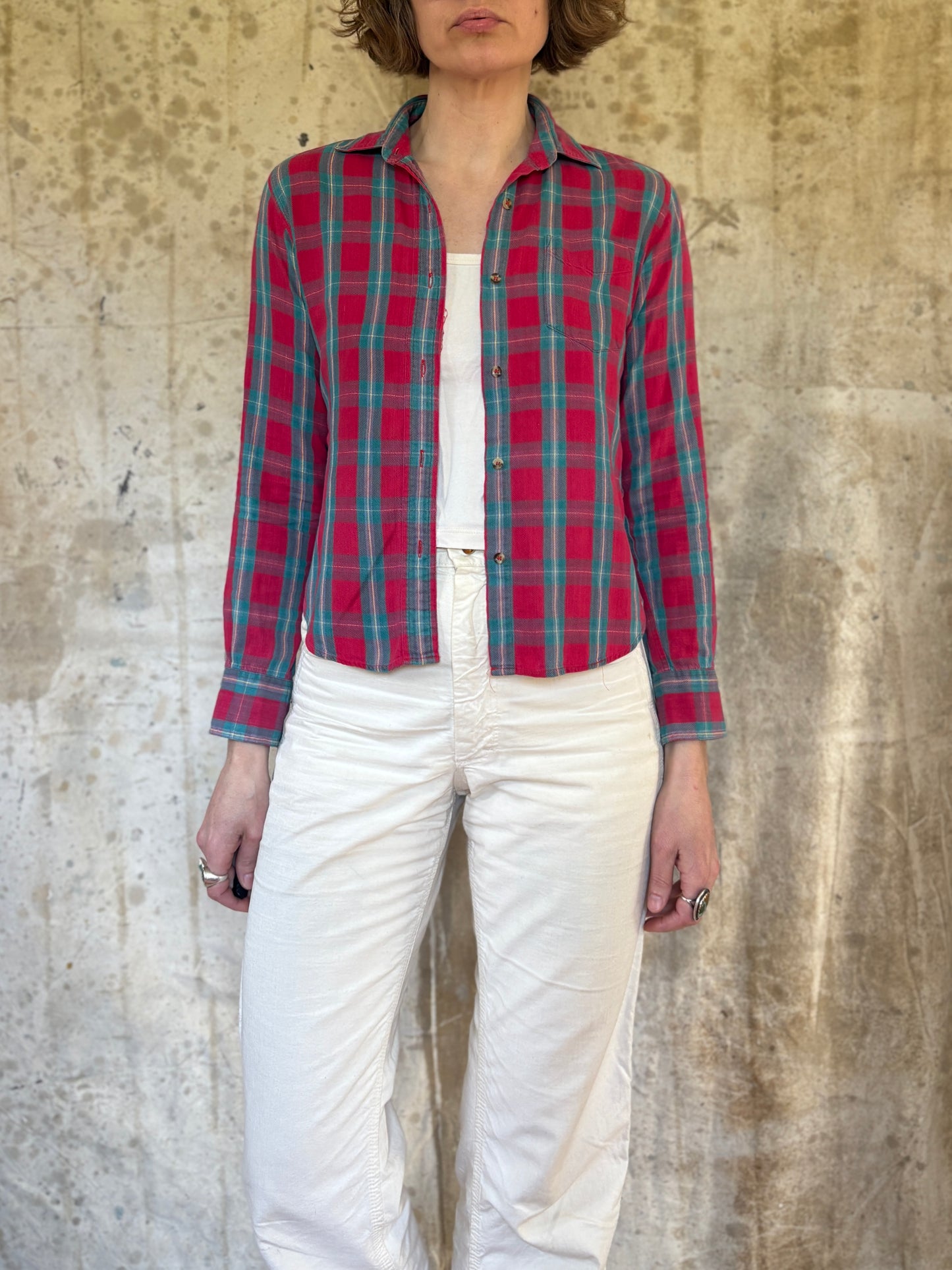 Vintage 80s Nordstrom Cotton Flannel