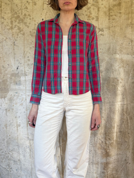 Vintage 80s Nordstrom Cotton Flannel