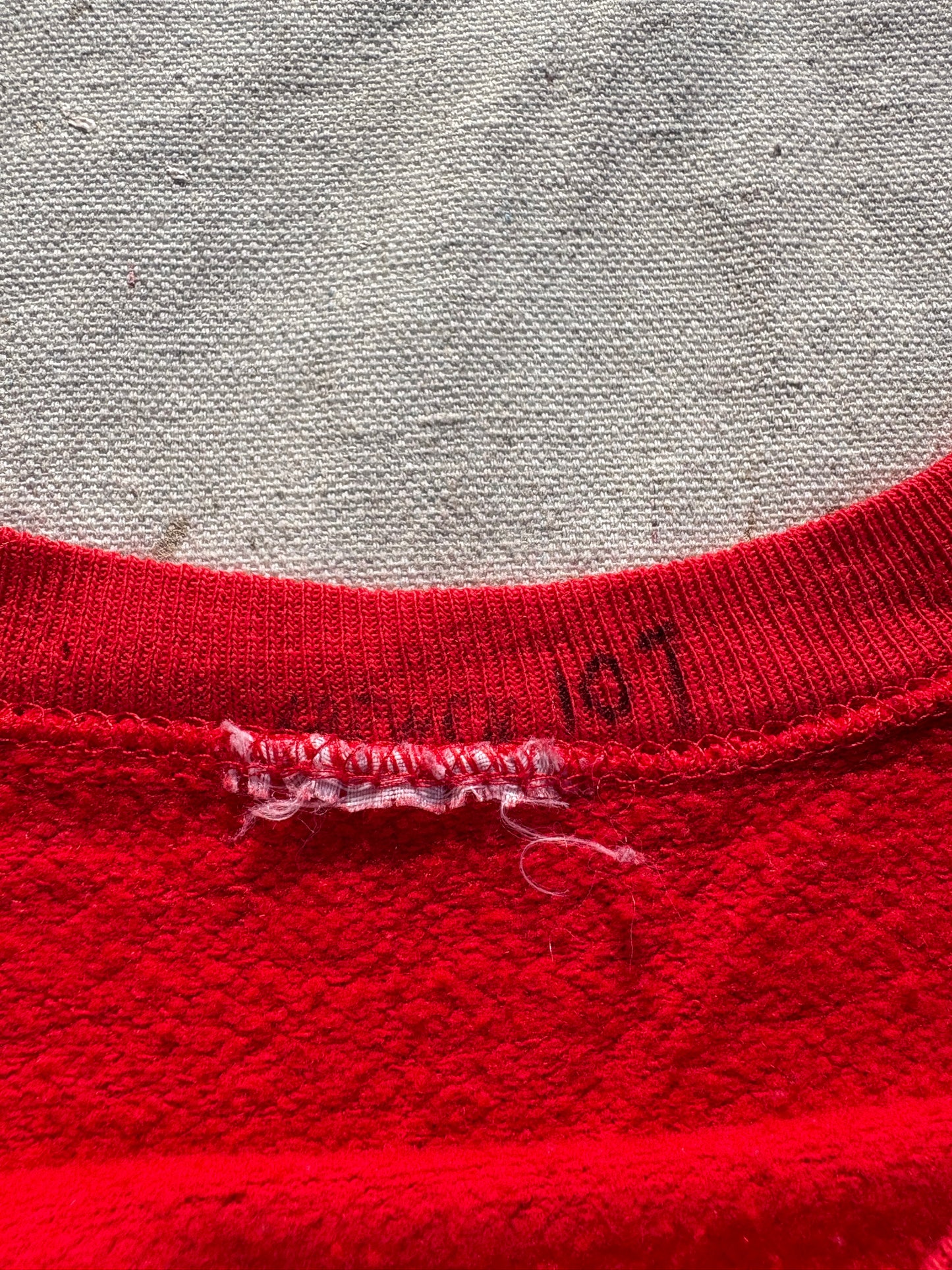 Vintage 80s Handmade Snowflake “Ugly Christmas” Sweatshirt