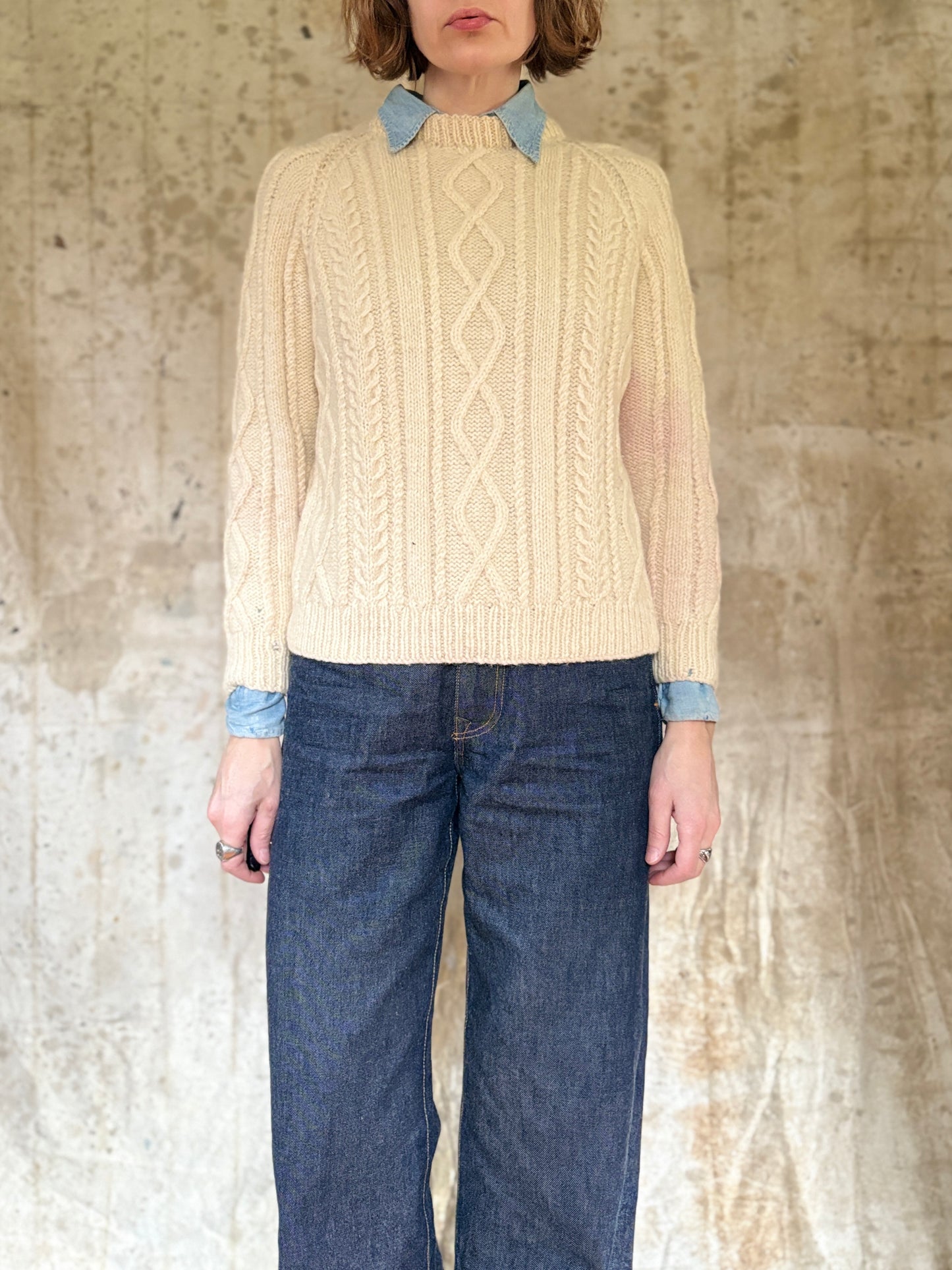 Vintage 70s Fisherman Sweater