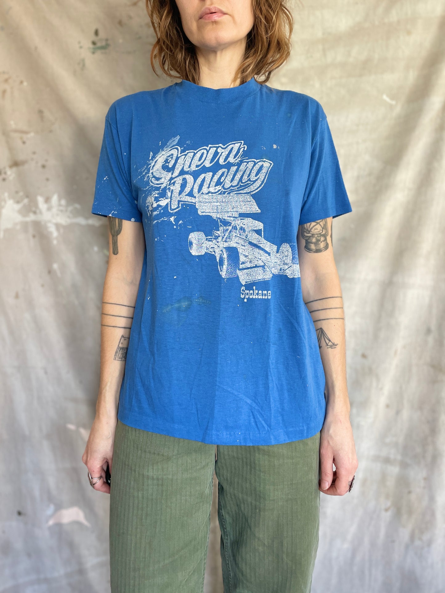 80s Sneva Raceway Spokane, WA Tee