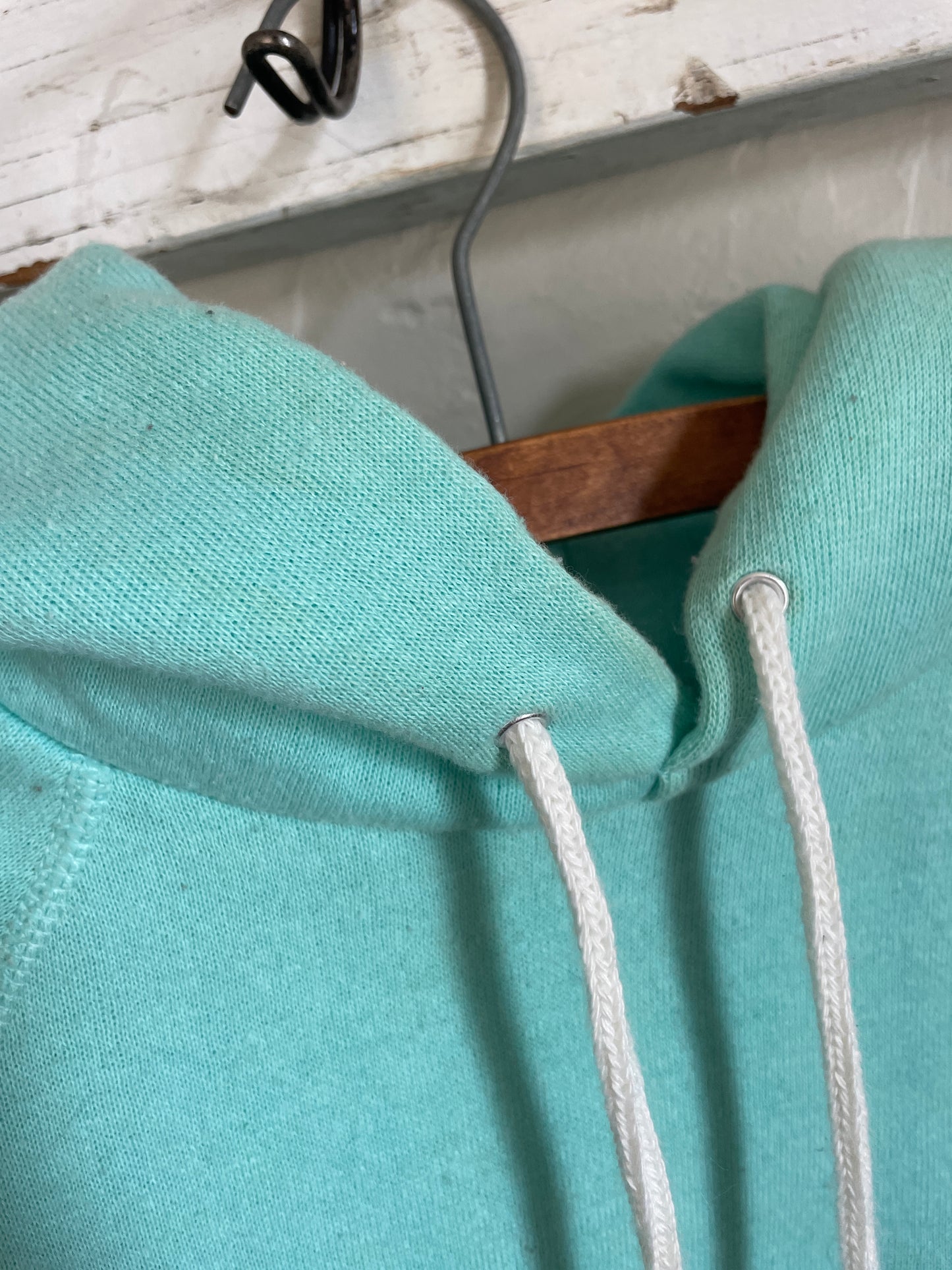 80s Teal Hoodie