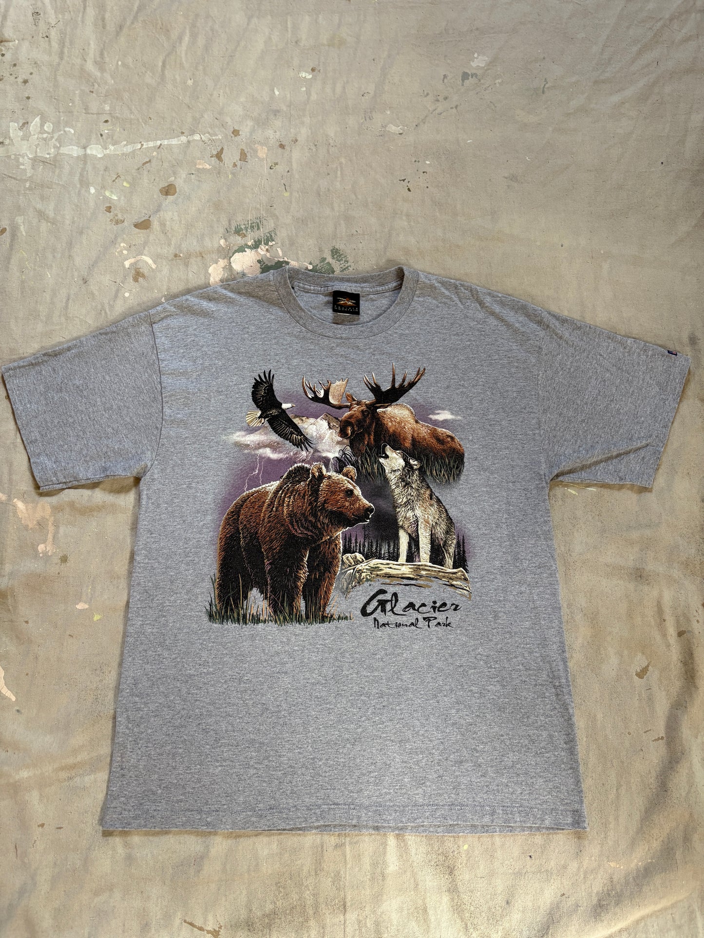 90s Glacier National Park Nature Tee