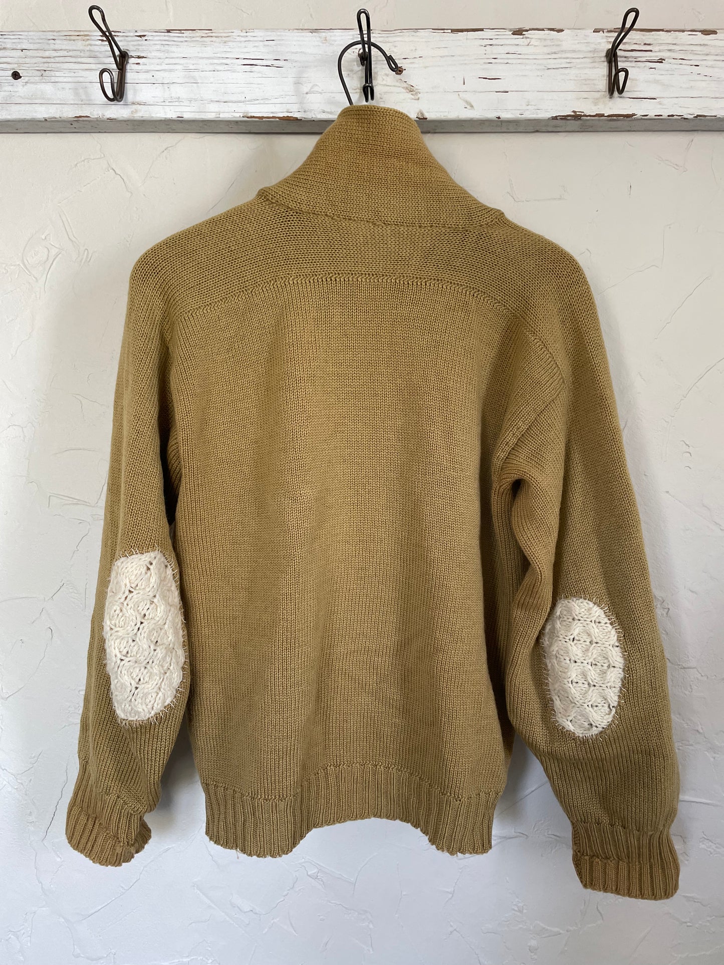 80s Shawl Collar Cardigan Sweater