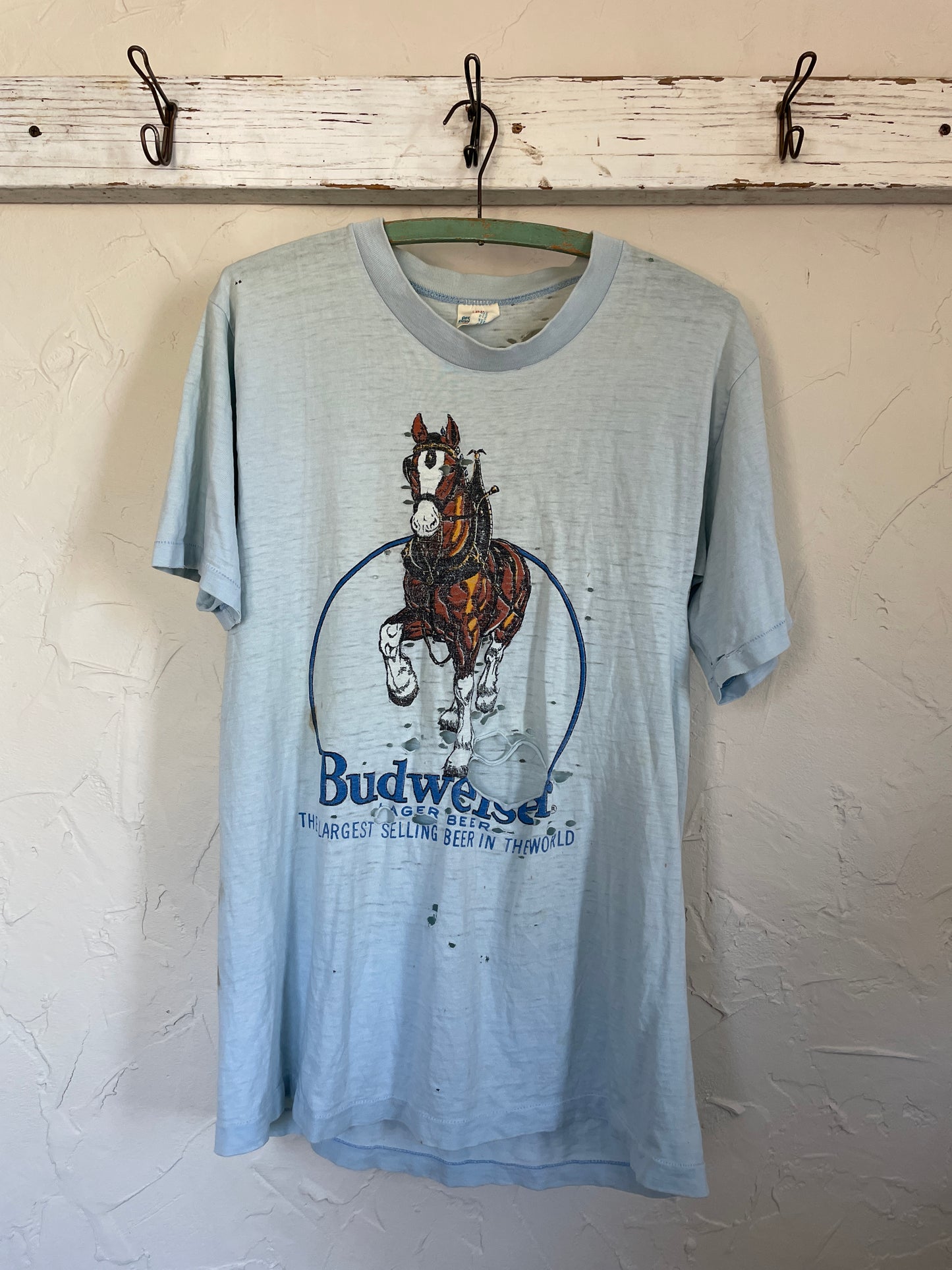 80s Thrashed Budweiser Tee