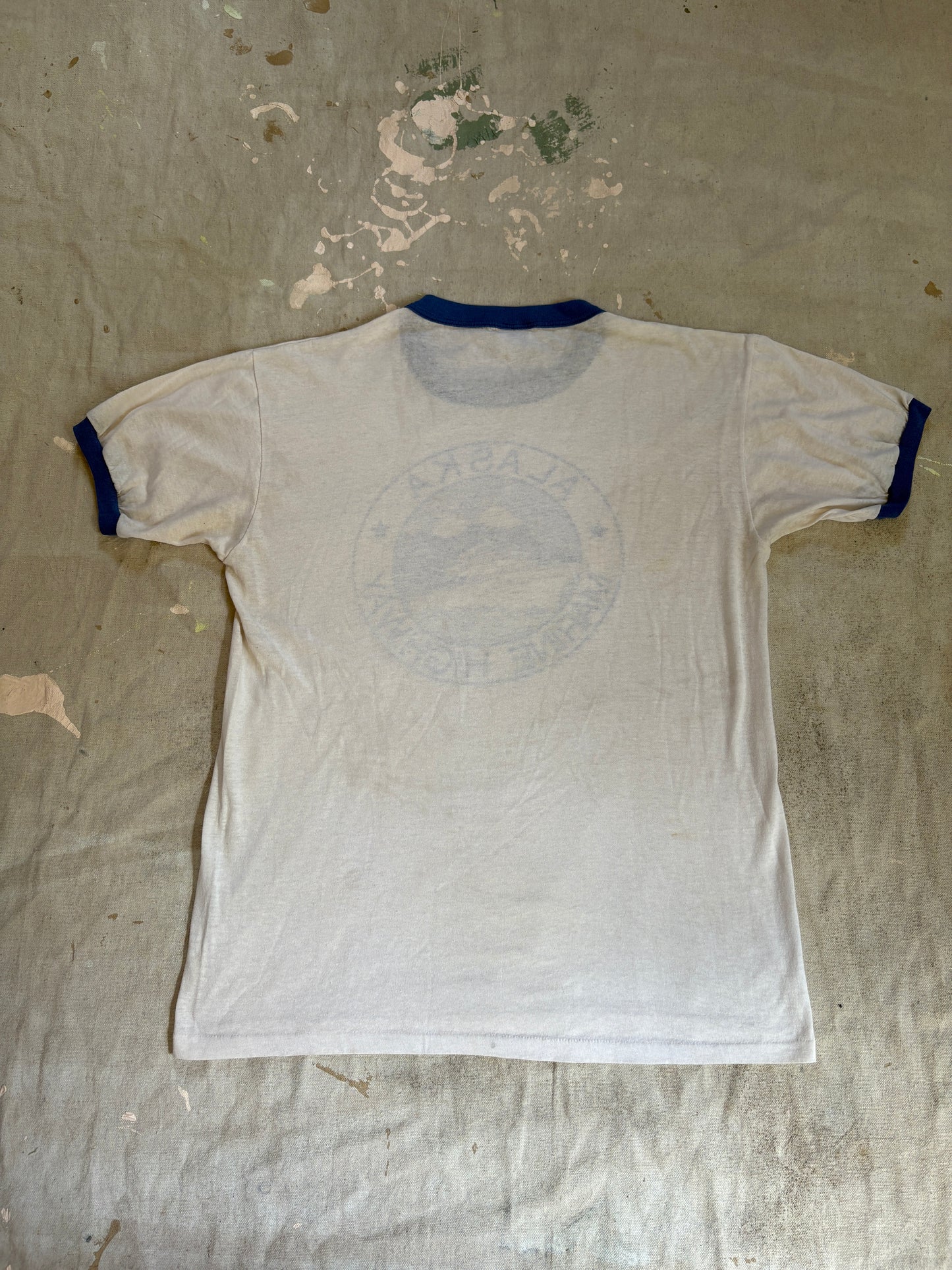80s Alaska Marine Highway Ringer Tee