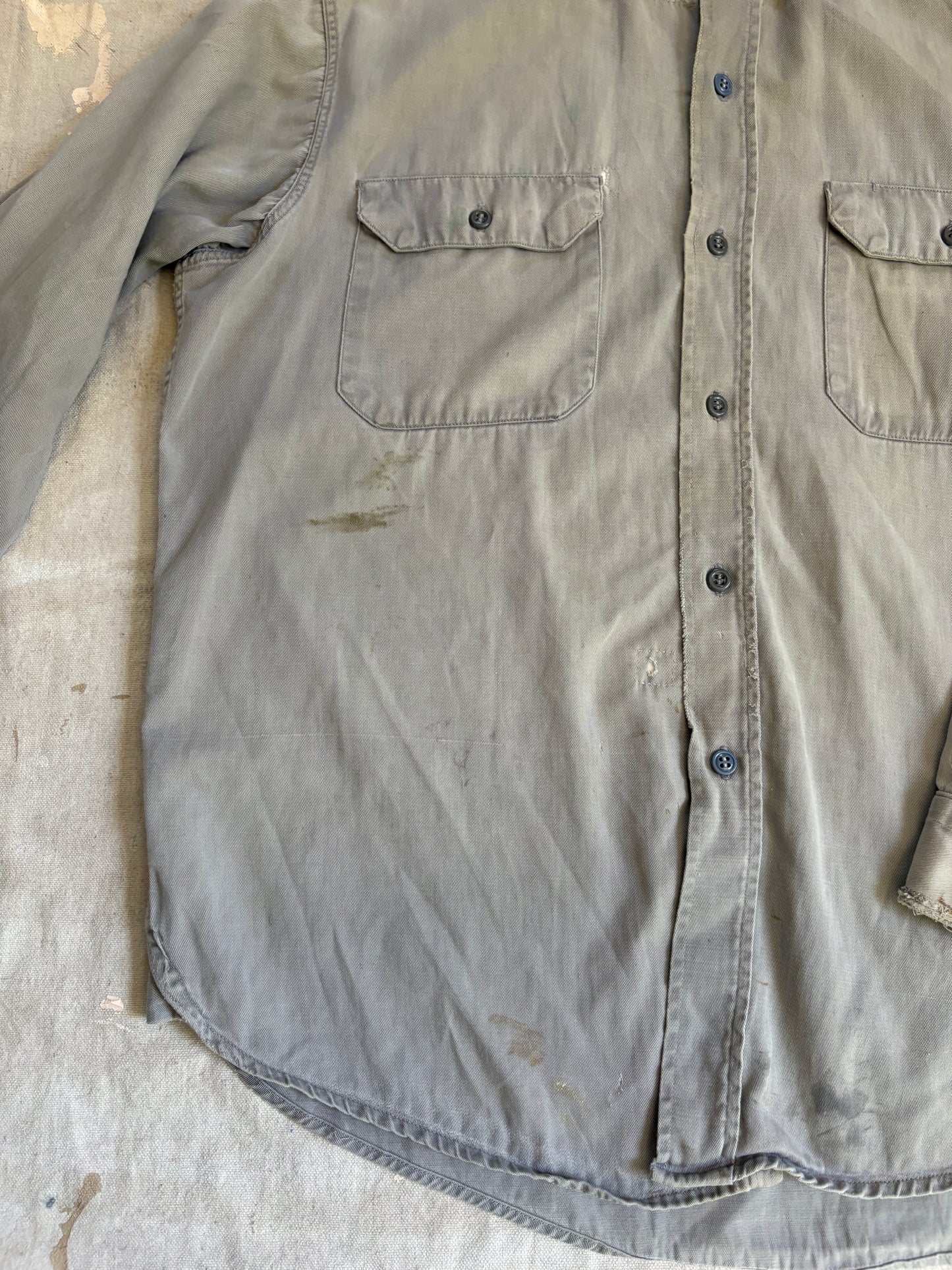 60s Big Mac Grey Work Shirt