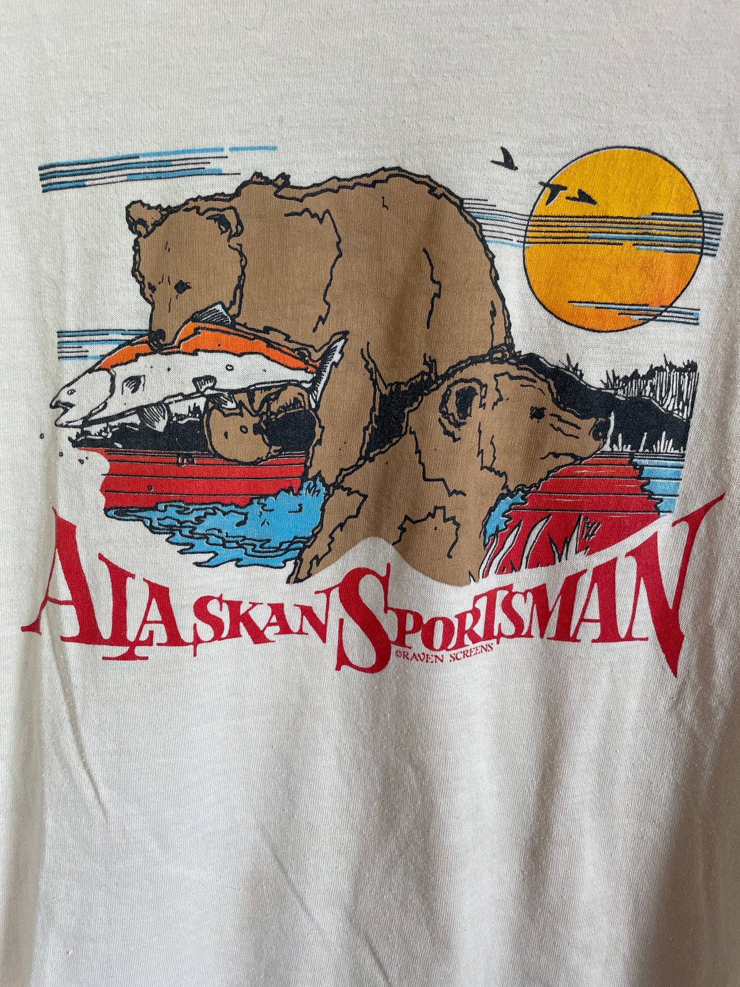 80s Alaska Sportsman Tee