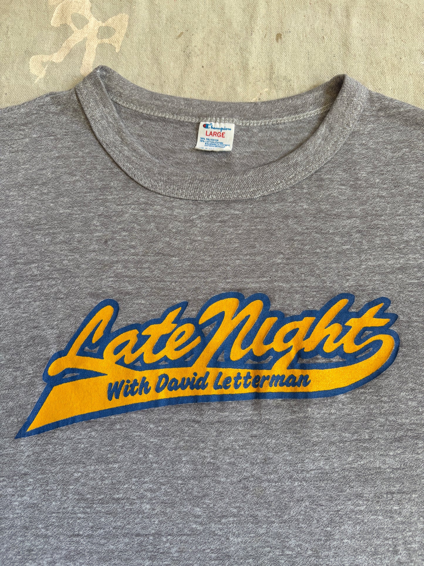 80s Late Night With David Letterman Tee