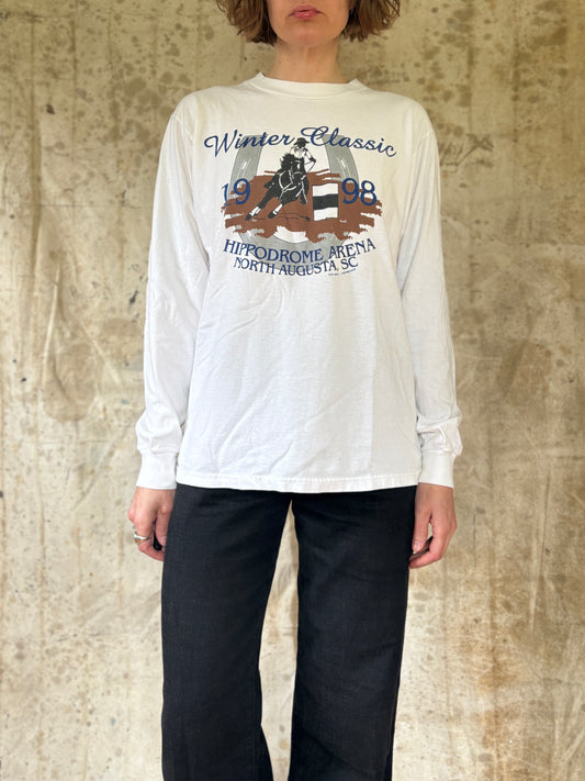 Vintage 1998 Winter Classic Hippodrome Arena Long Sleeve Tee