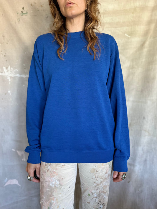 80s/90s Blank Royal Blue Sweatshirt