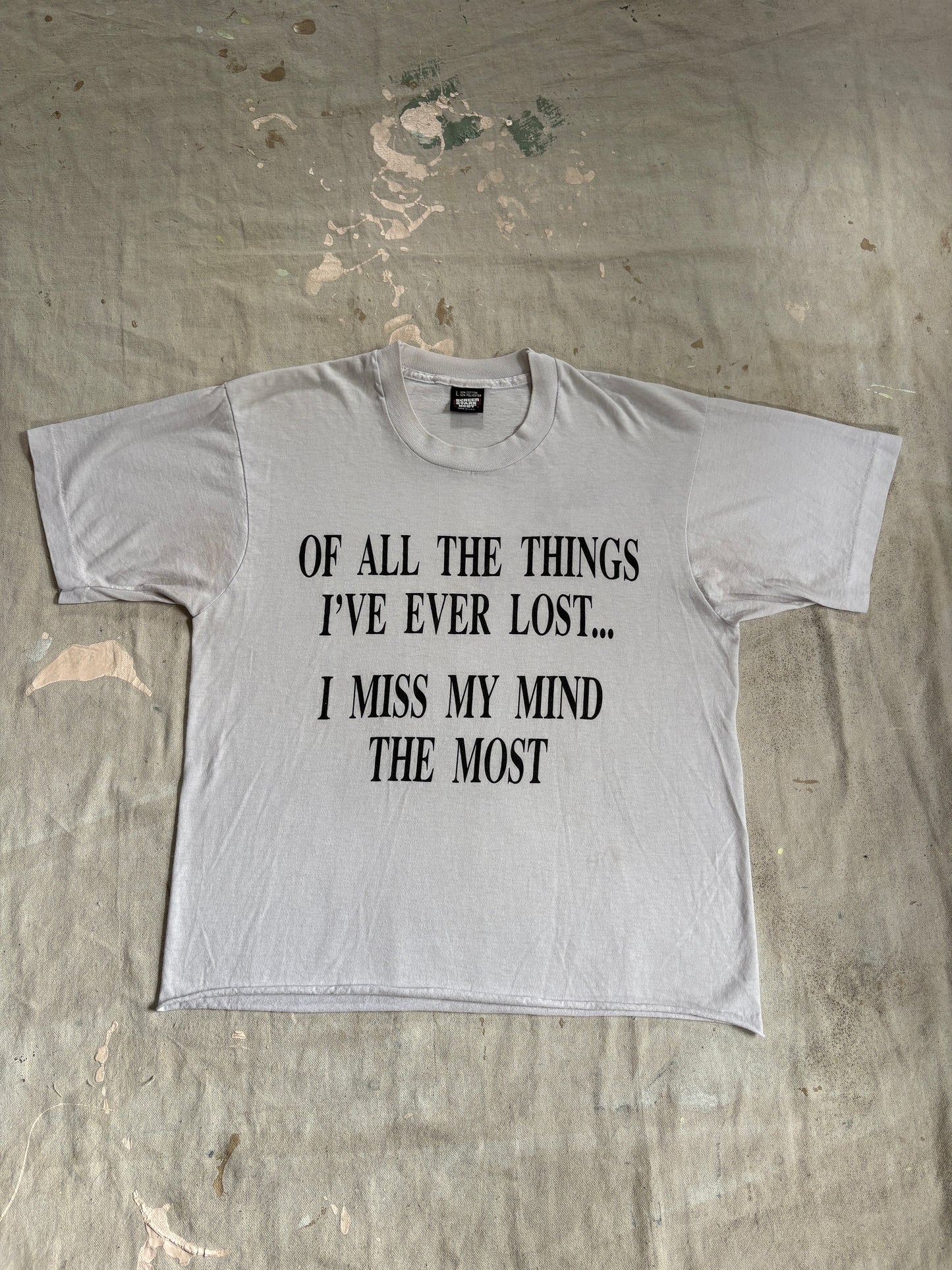 Vintage 80s Lost My Mind Tee