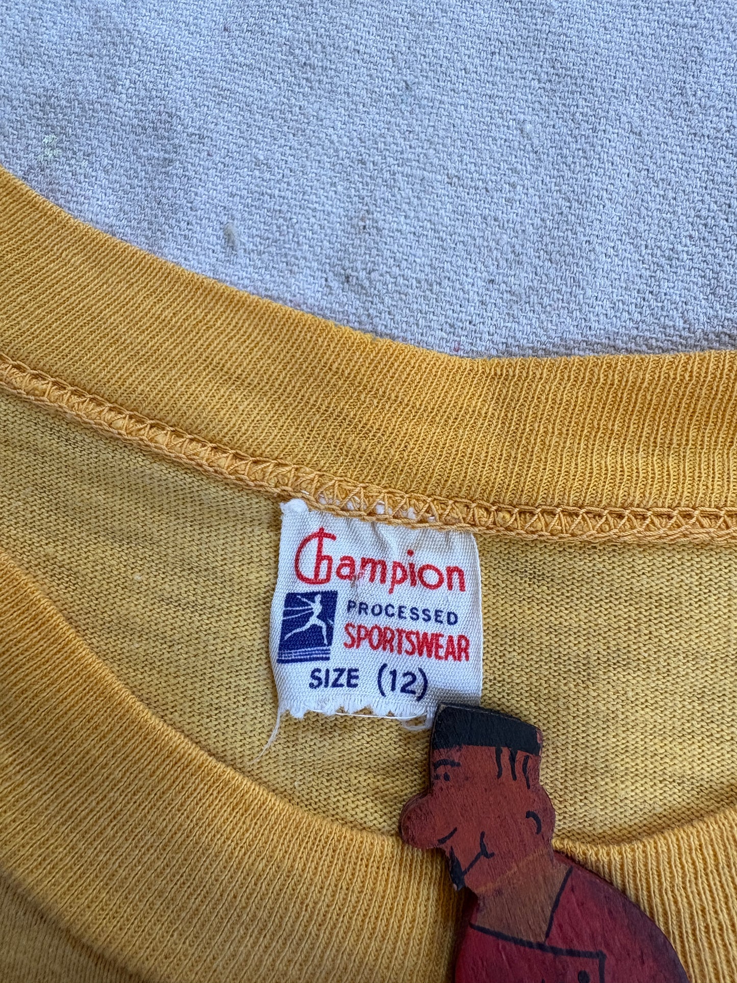 Vintage 50s Champion Cub-Dad Day Outing  Camp Quapaw Tee