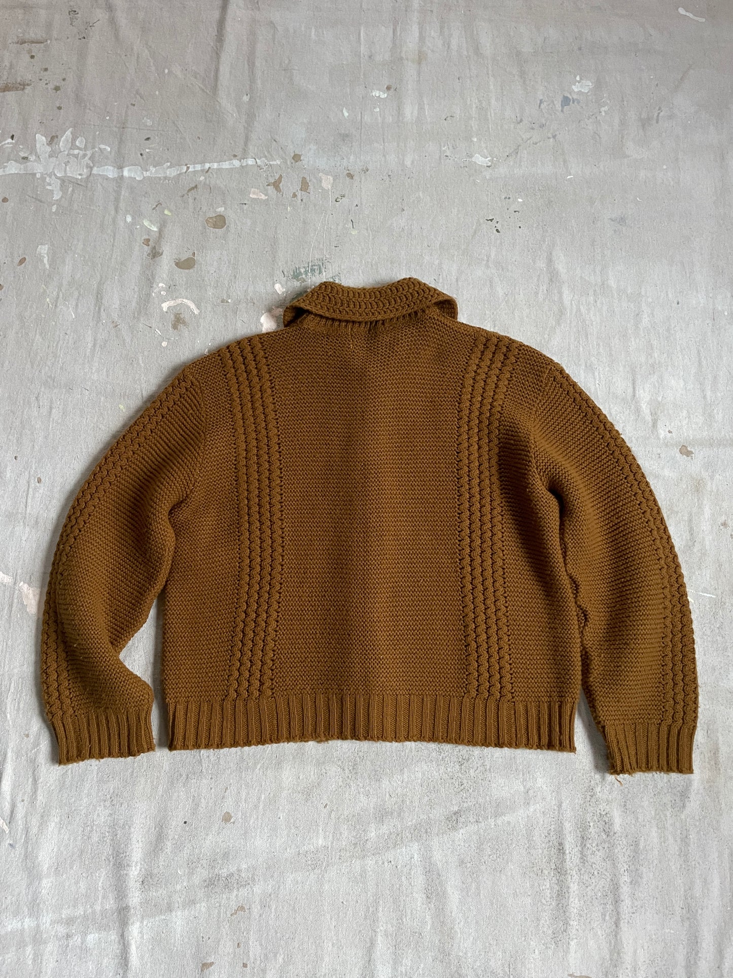 60s Ochre Sweater