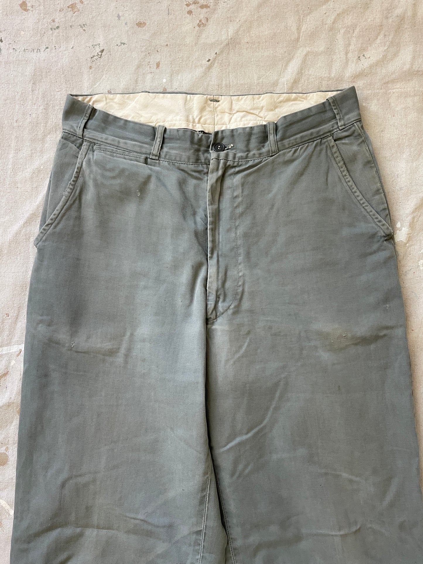 50s Penney’s Green/Gray Slacks