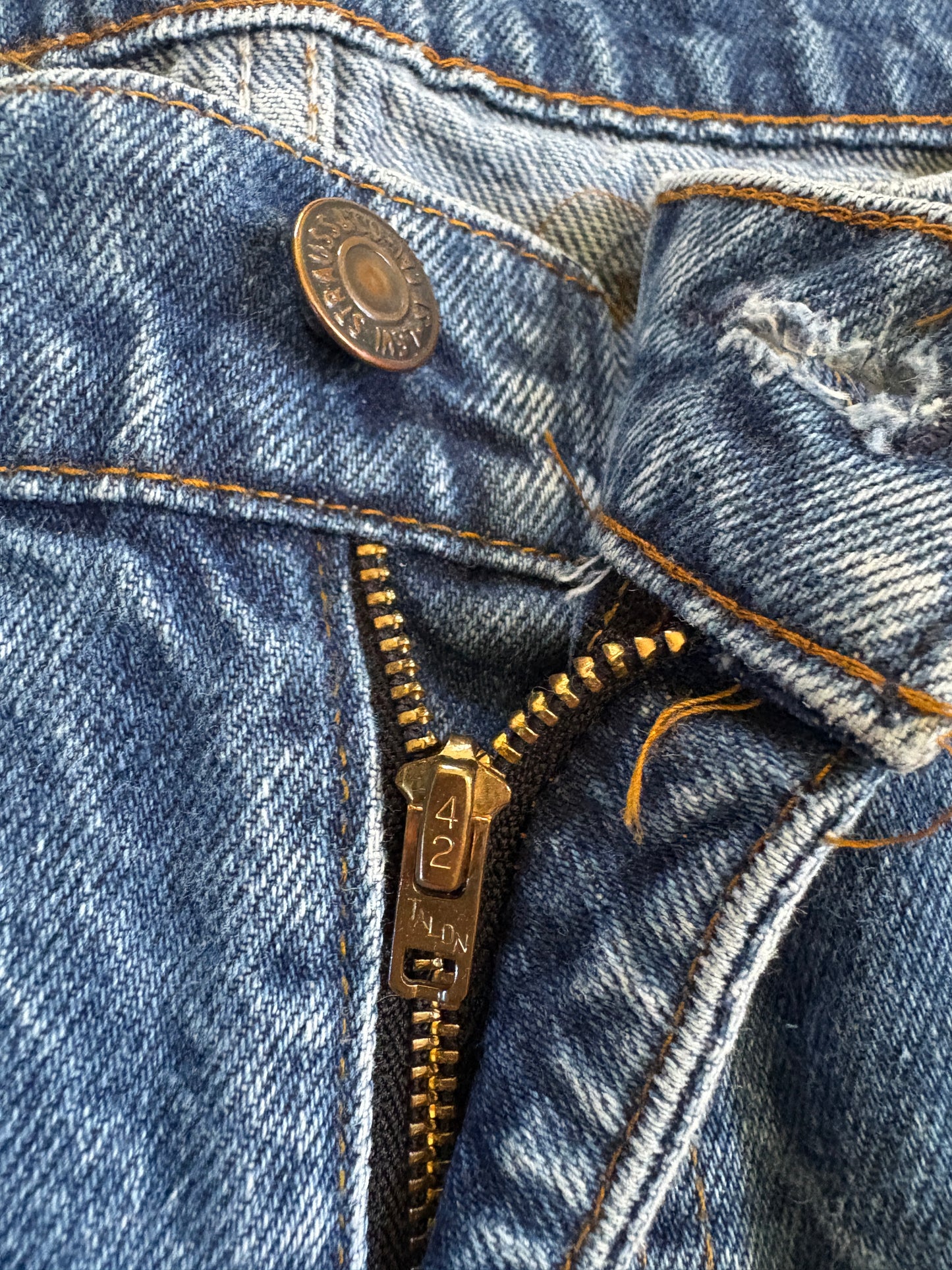 Vintage 80s Levi’s Orange Tab Cut Off Jean Shorts