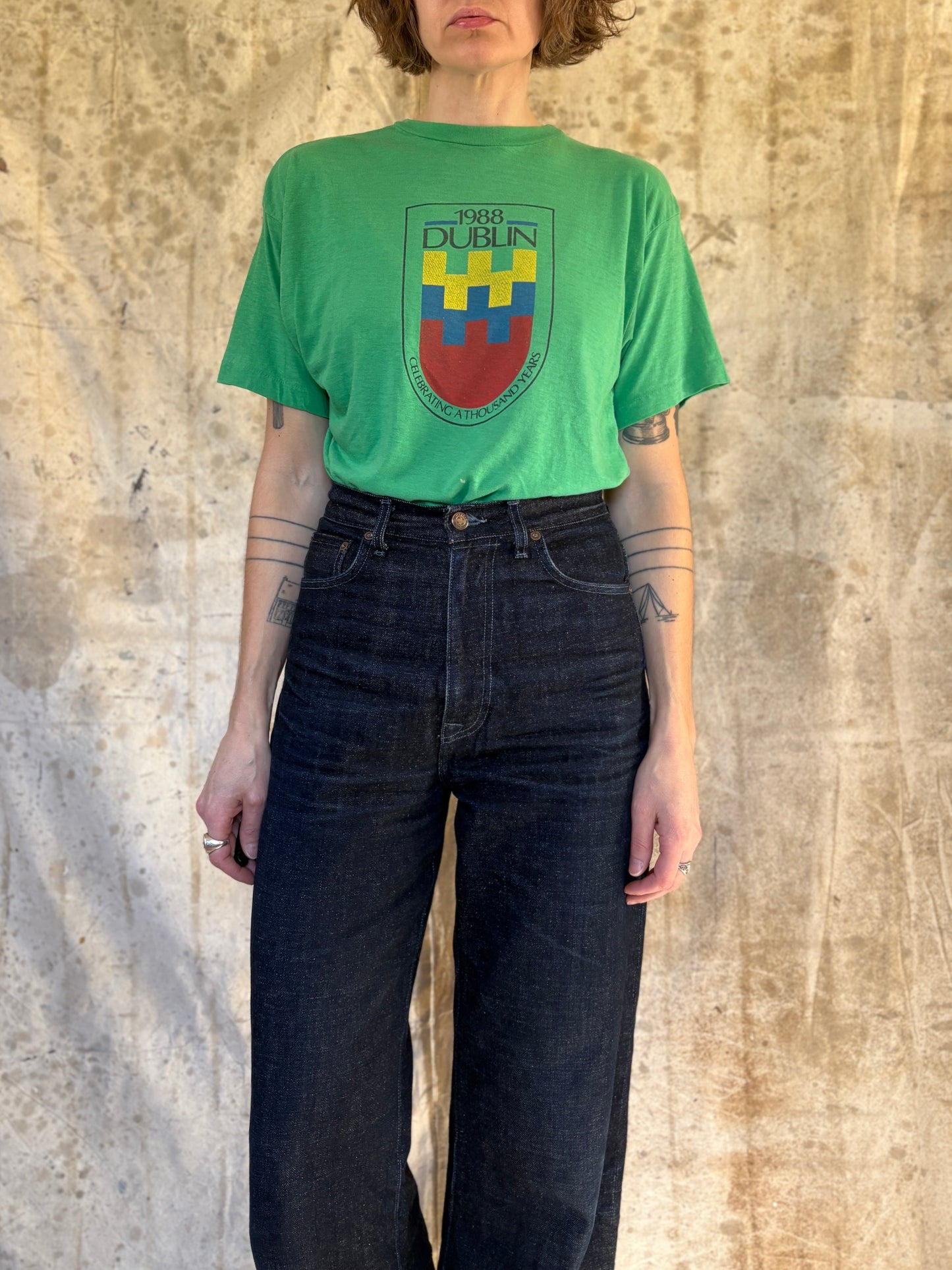 Vintage 1988 Dublin Celebrating A Thousand Years Tee